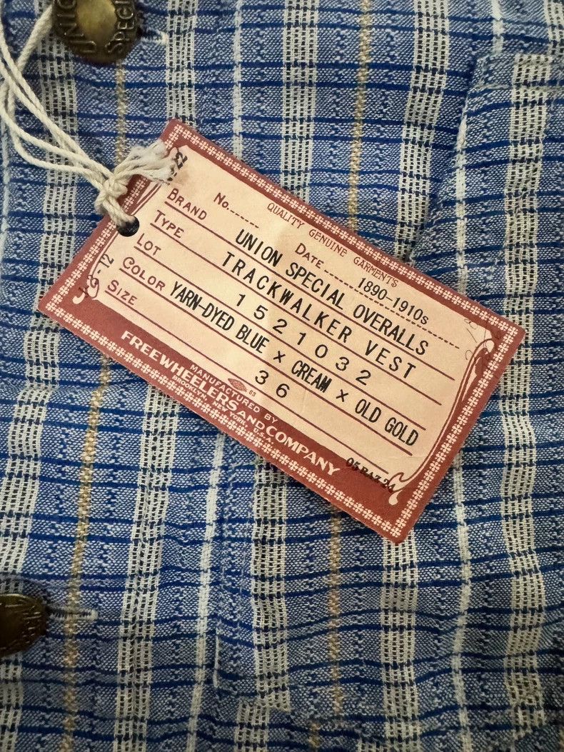 Freewheelers Freewheelers Railway cruise vest Size 36R - 3 Thumbnail