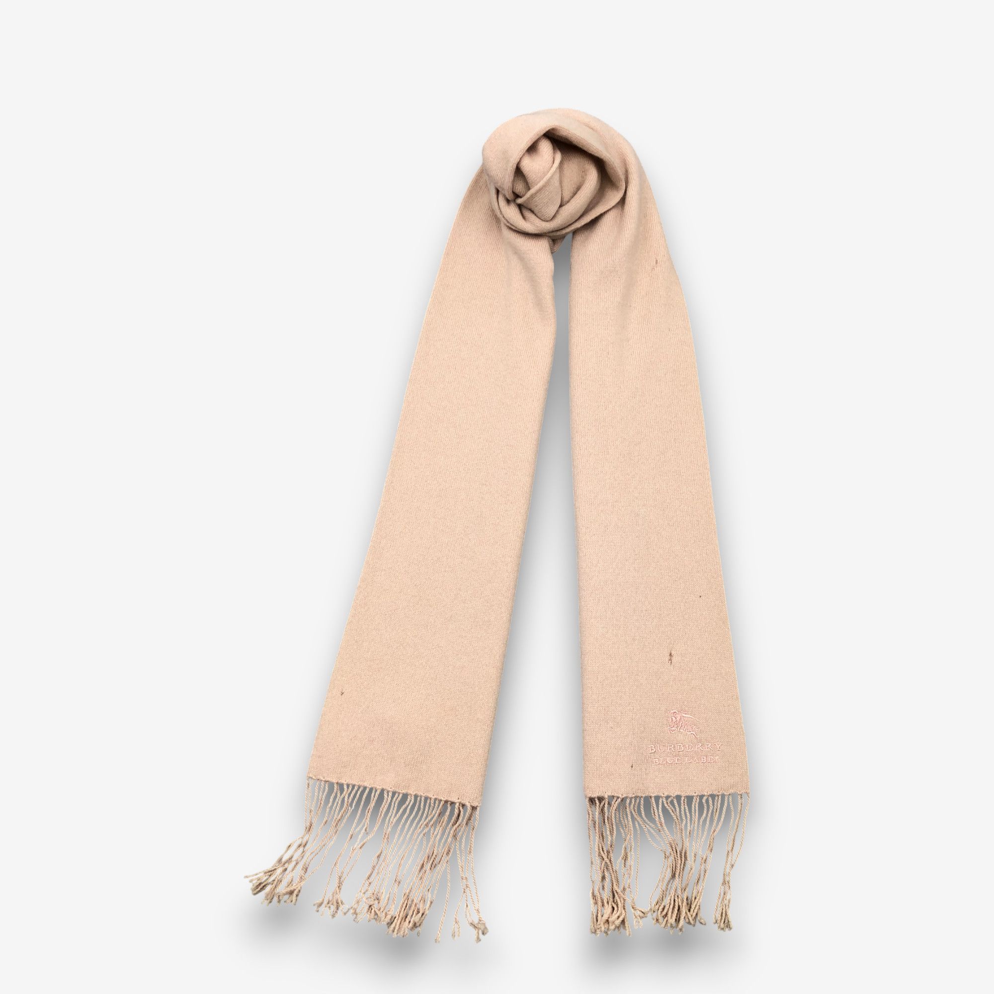 Burberry Vintage Burberry Scarf Muffler Wool Cashmere Scarves Size ONE SIZE - 1 Thumbnail