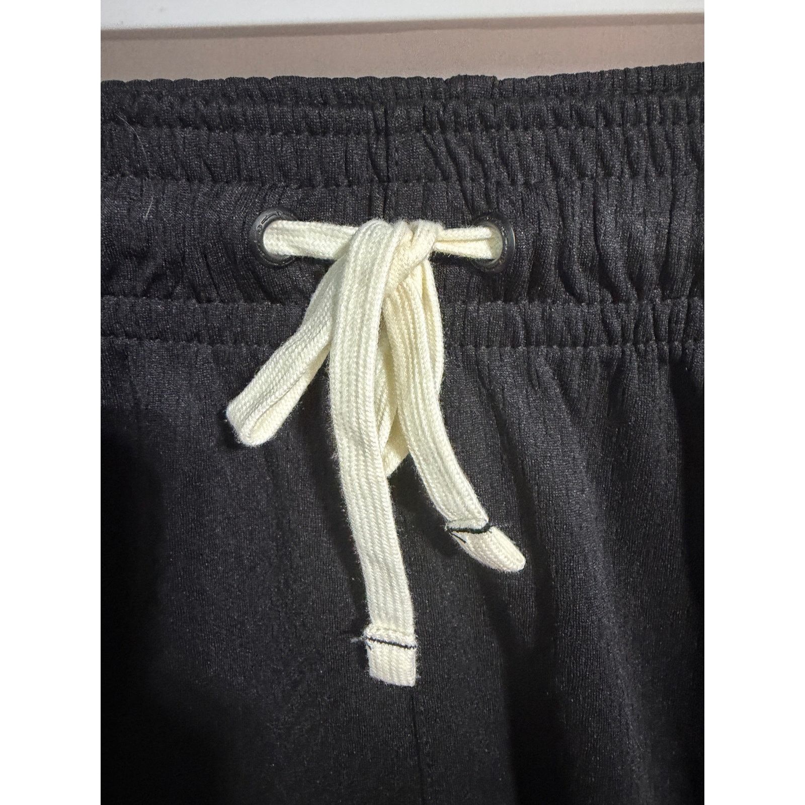 Champion Champion Mesh Shorts Large Black Stripe Drawstring Athletic Size US 36 / EU 52 - 9 Thumbnail
