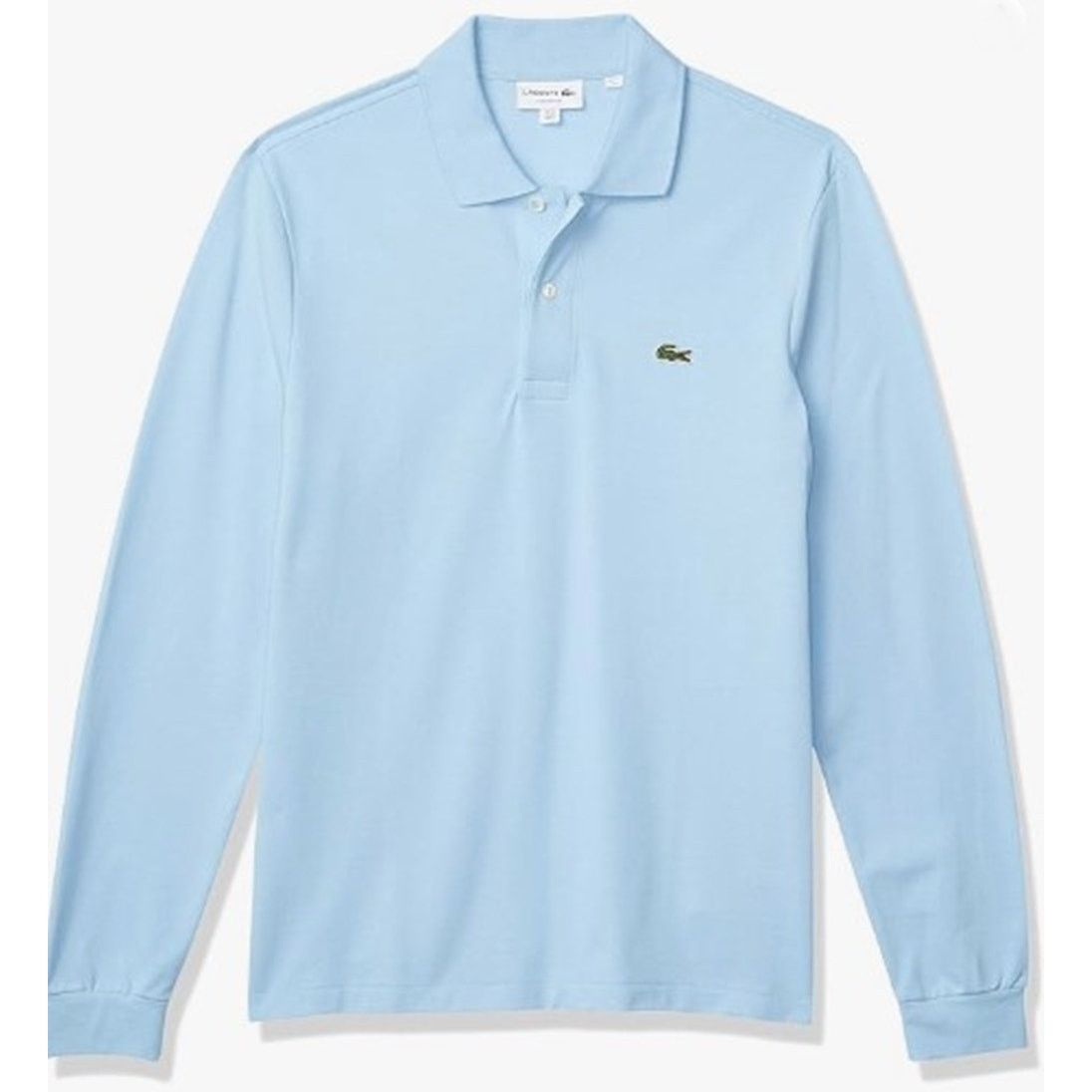 Lacoste Lacoste Men's Classic Long Sleeve Pique Polo Shirt Blue XXL Size US XXL / EU 58 / 5 - 1 Thumbnail