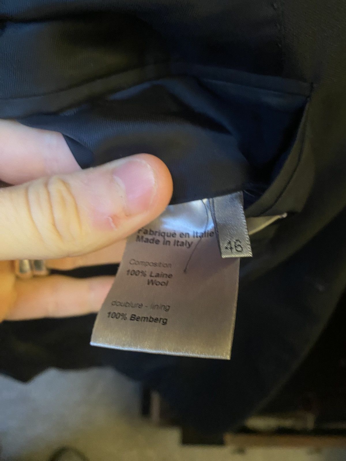 Dior Dior Homme two button slim suit Size 46R - 6 Thumbnail