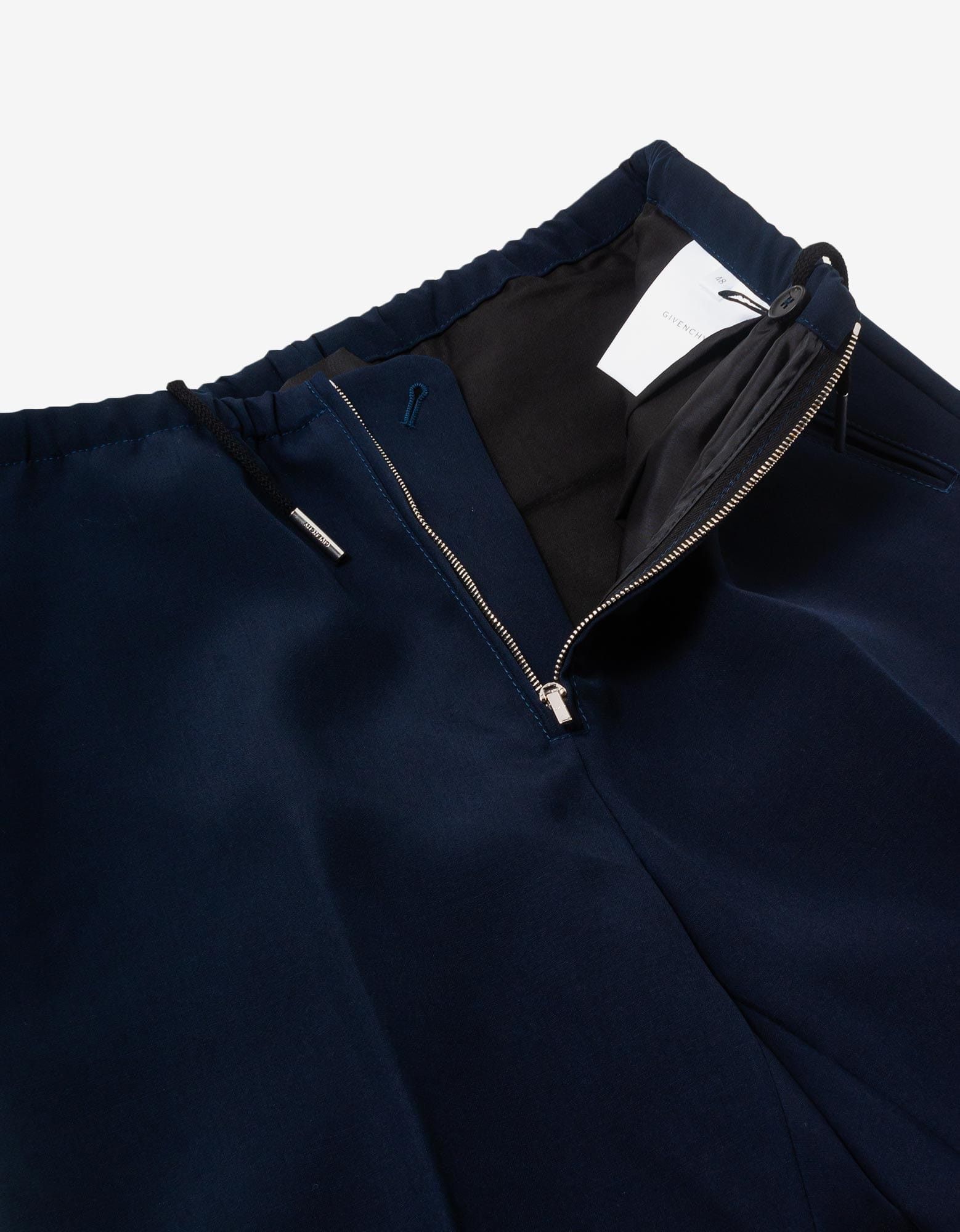 Givenchy Givenchy Navy Blue Wool Trousers Size US 34 / EU 50 - 5 Thumbnail
