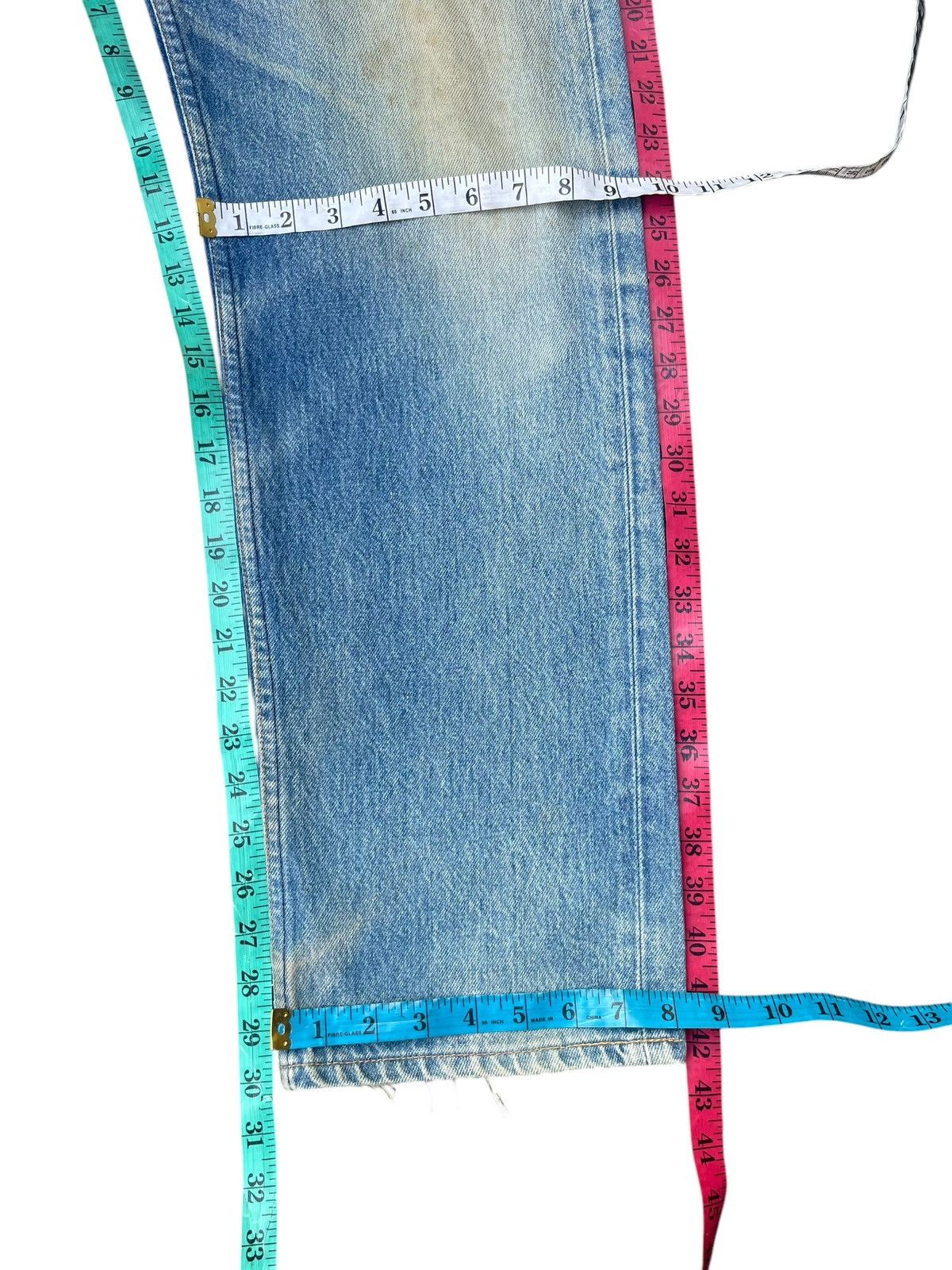 Levi's Vintage Clothing Vintage 1994 Levis 501XX Faded Distresed Size US 34 / EU 50 - 13 Thumbnail