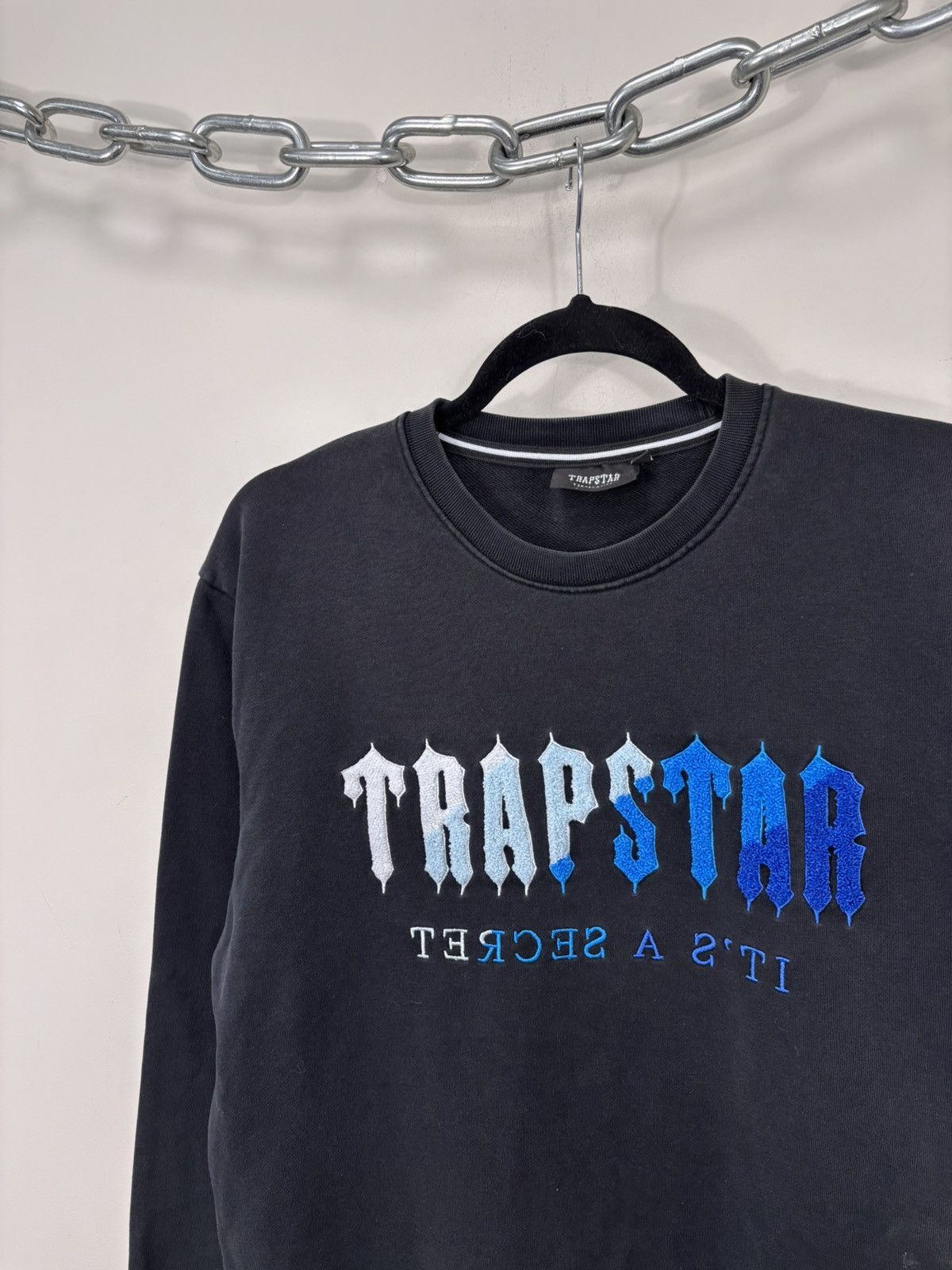 Trapstar London Trapstar Chenille Decoded Ice Flavours Black Sweatshirt Size US L / EU 52-54 / 3 - 6 Thumbnail