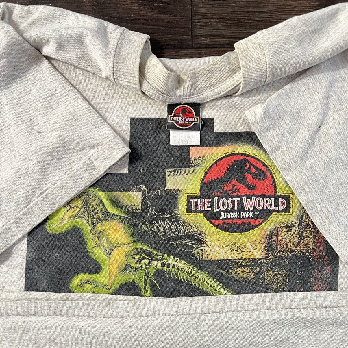 Vintage Vintage 1997 Jurassic Park Rare DNA Tshirt Single Stitched Size US XL / EU 56 / 4 - 4 Thumbnail