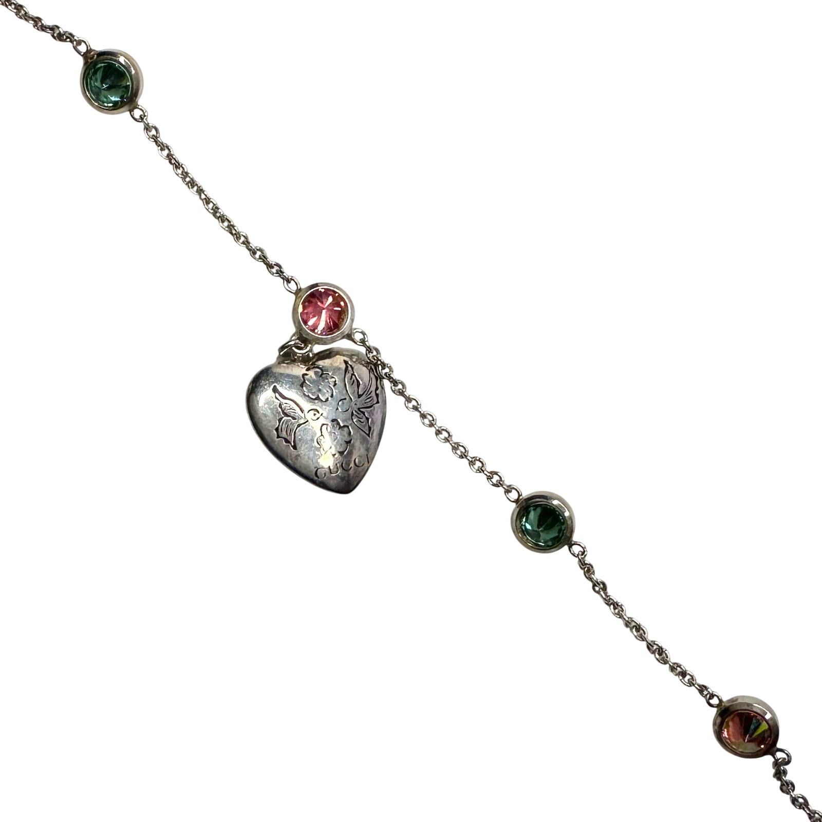 Gucci Gucci 'Blind for Love' Engraved Heart Bracelet w box Size ONE SIZE - 7 Thumbnail