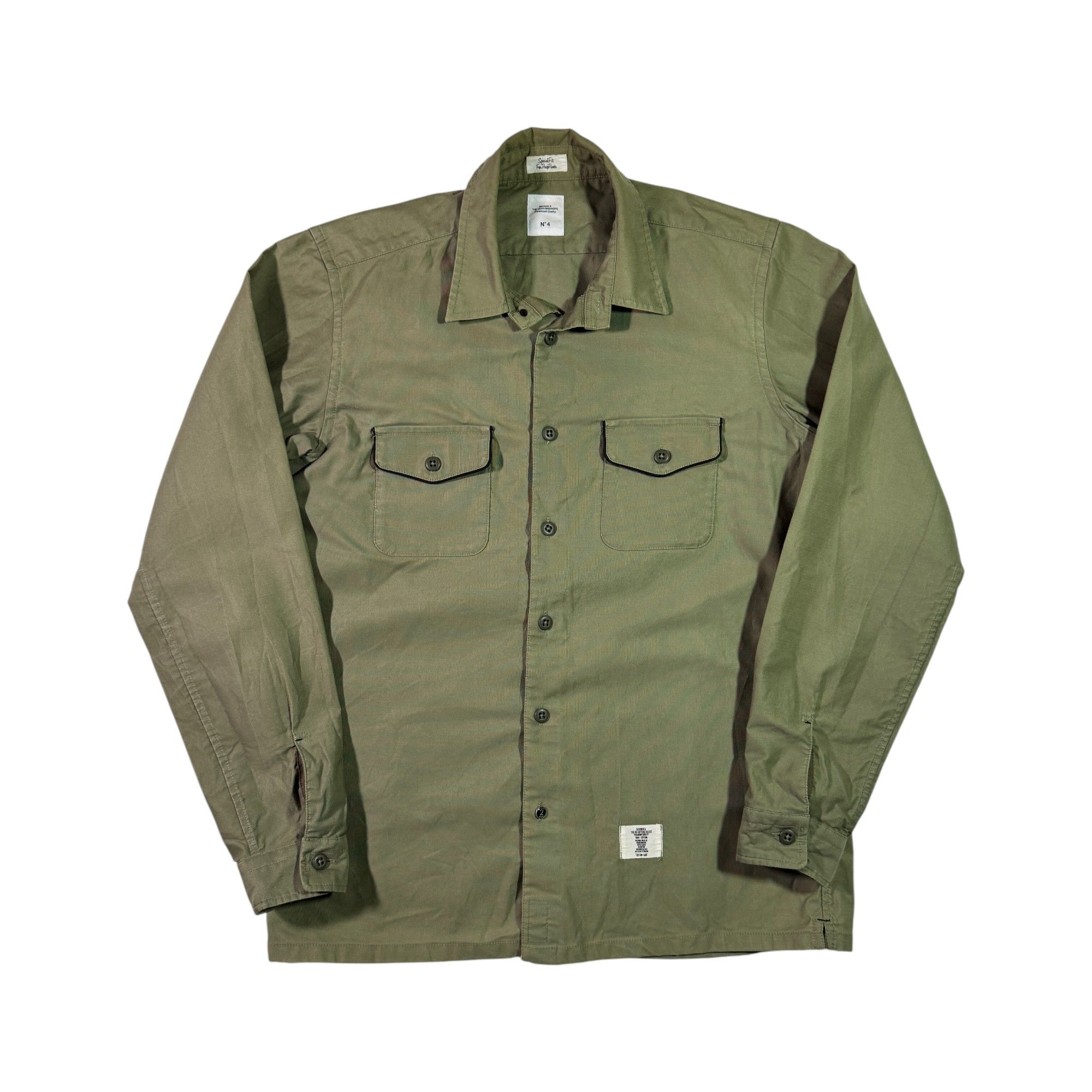 Bedwin & The Heartbreakers Bedwin & The Heartbreakers Button Up Shirt Olive Size L / XL Size US XL / EU 56 / 4 - 1 Thumbnail