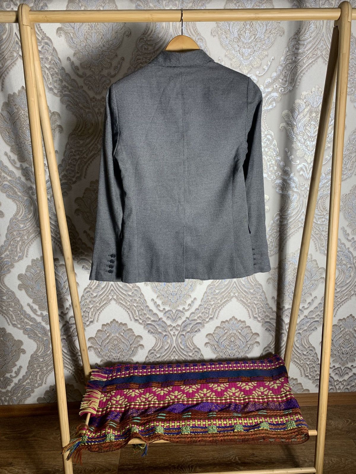 Zadig & Voltaire VINTAGE ZADIG & VOLTAIRE CLASSSIC DESIGNER SUIT JACKET RETRO Size 44S - 6 Thumbnail