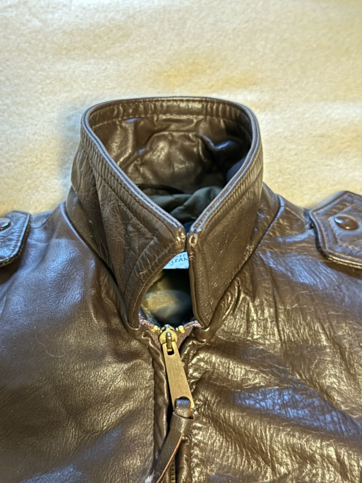 Harley Davidson Harley Davidson AMC Cavalier Leather Trucker/Moto Jacket 36 Size US XXS / EU 40 - 16 Thumbnail