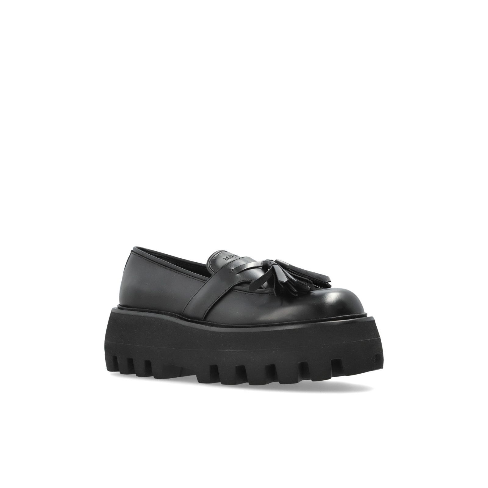 Alexander McQueen ALEXANDER MCQUEEN Sofa $890 Black Leather Loafers New & Auth Size US 6 / IT 36 - 5 Thumbnail