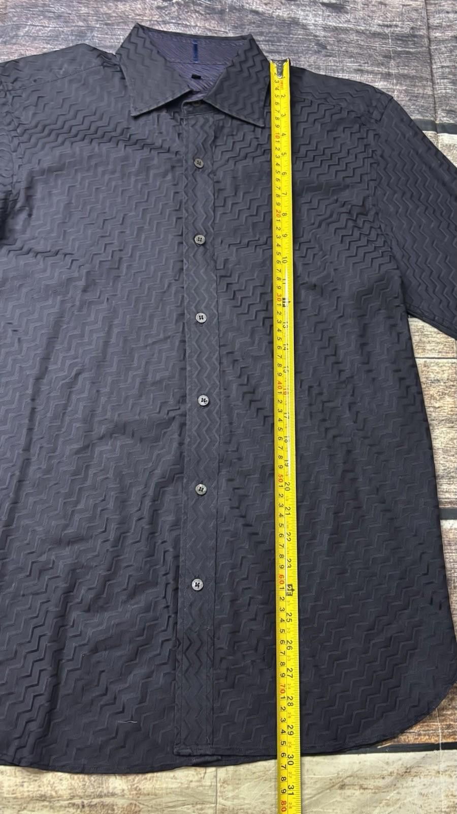Ted Baker Ted Baker Dress Shirt Mens Size 4 French Cuffs Long Sleeve Size 42R - 10 Thumbnail