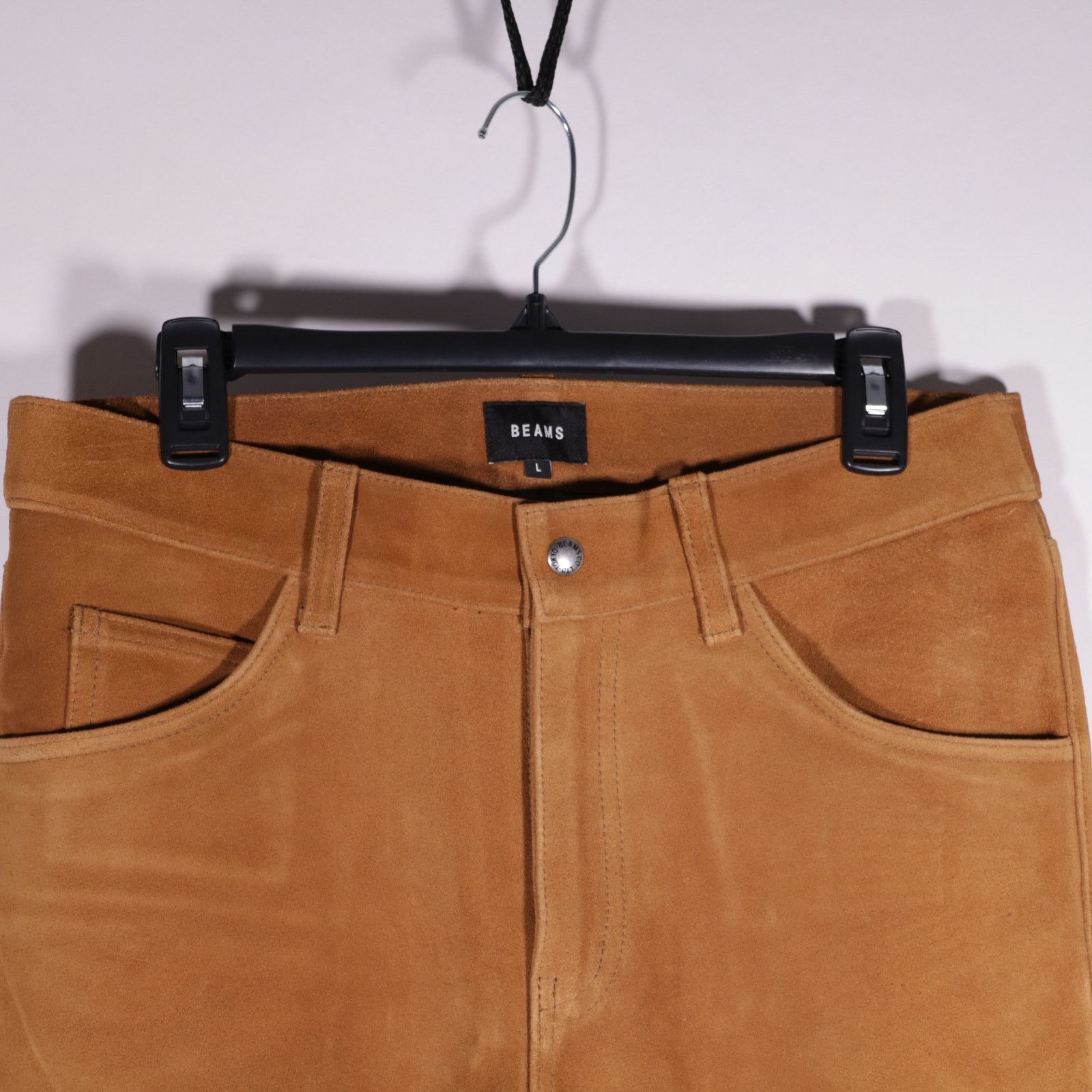 Beams Plus Beams Japan Suede Leather Pants Size Large Size US 32 / EU 48 - 2 Thumbnail