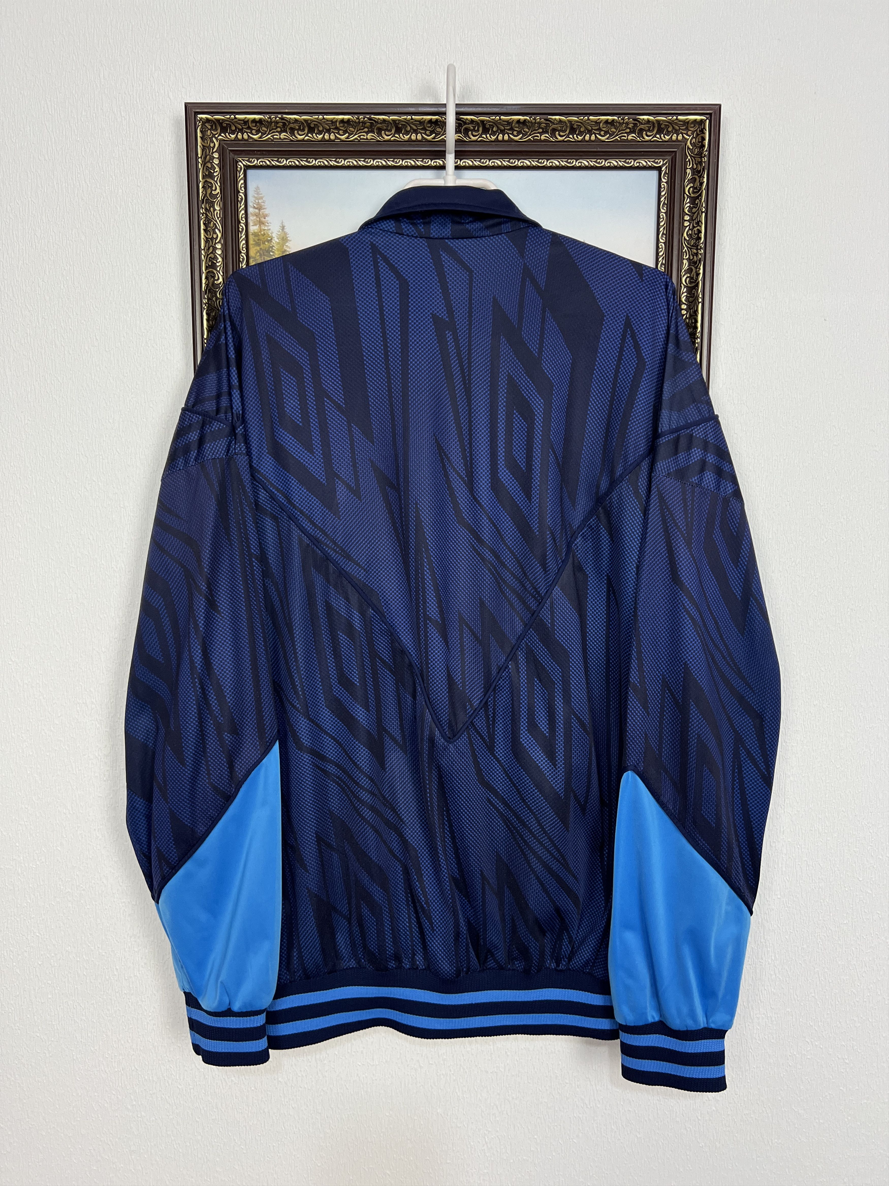 Umbro Vintage 90's Tottenham Hotspur Football Jacket Track Top Zip Size US M / EU 48-50 / 2 - 9 Thumbnail