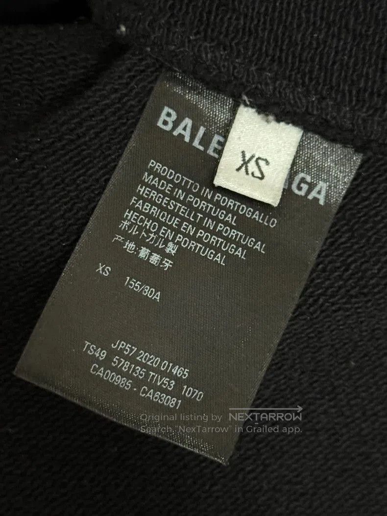 Balenciaga Balenciaga Black Coke Print Hoodie. Size US XS / EU 42 / 0 - 4 Thumbnail