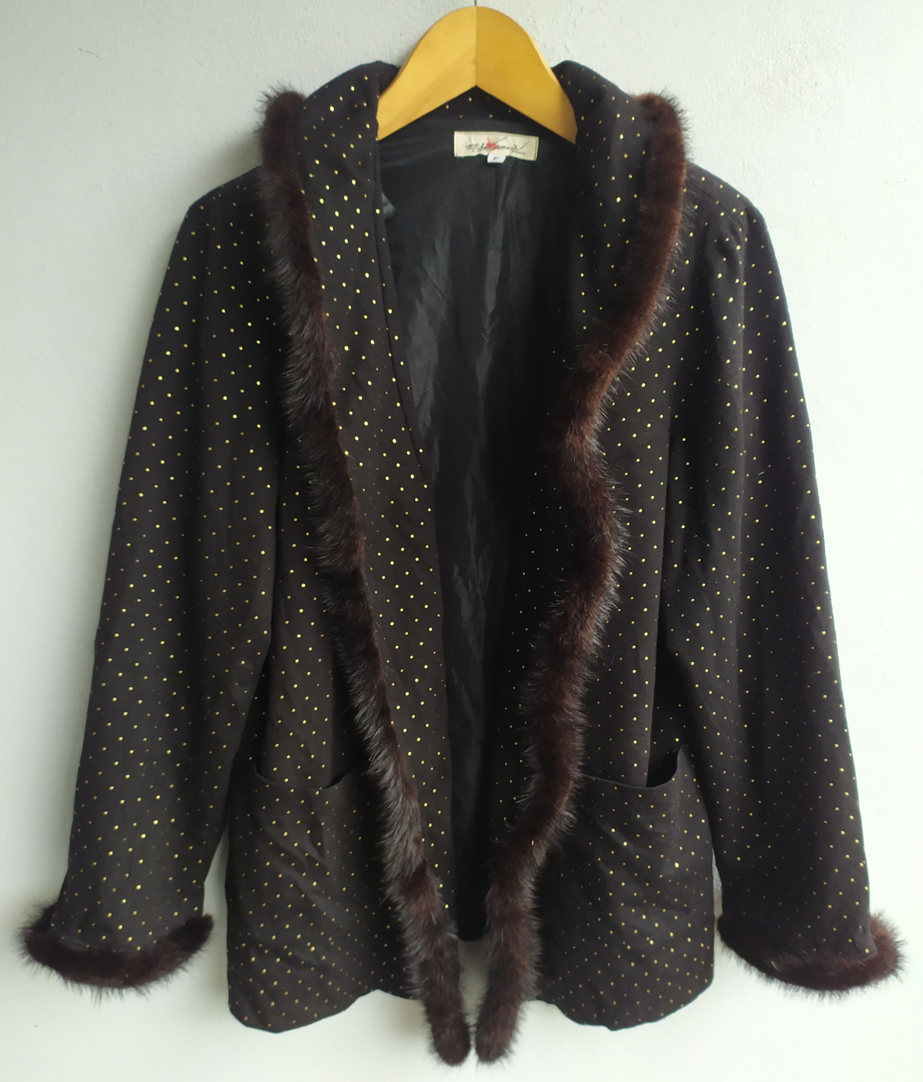 Japanese Fur Blazer Jacket IfSixWasNine LGB Style