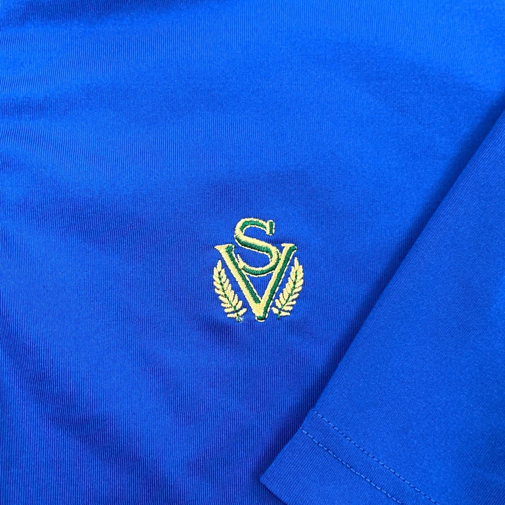 Vintage Straight Down Polo Shirt Men M Royal Blue Performance Wicking Golf Club Polo Shirt Mens Blue Short Sleeve Button Sports Polo Nike? Size US M / EU 48-50 / 2 - 5 Thumbnail