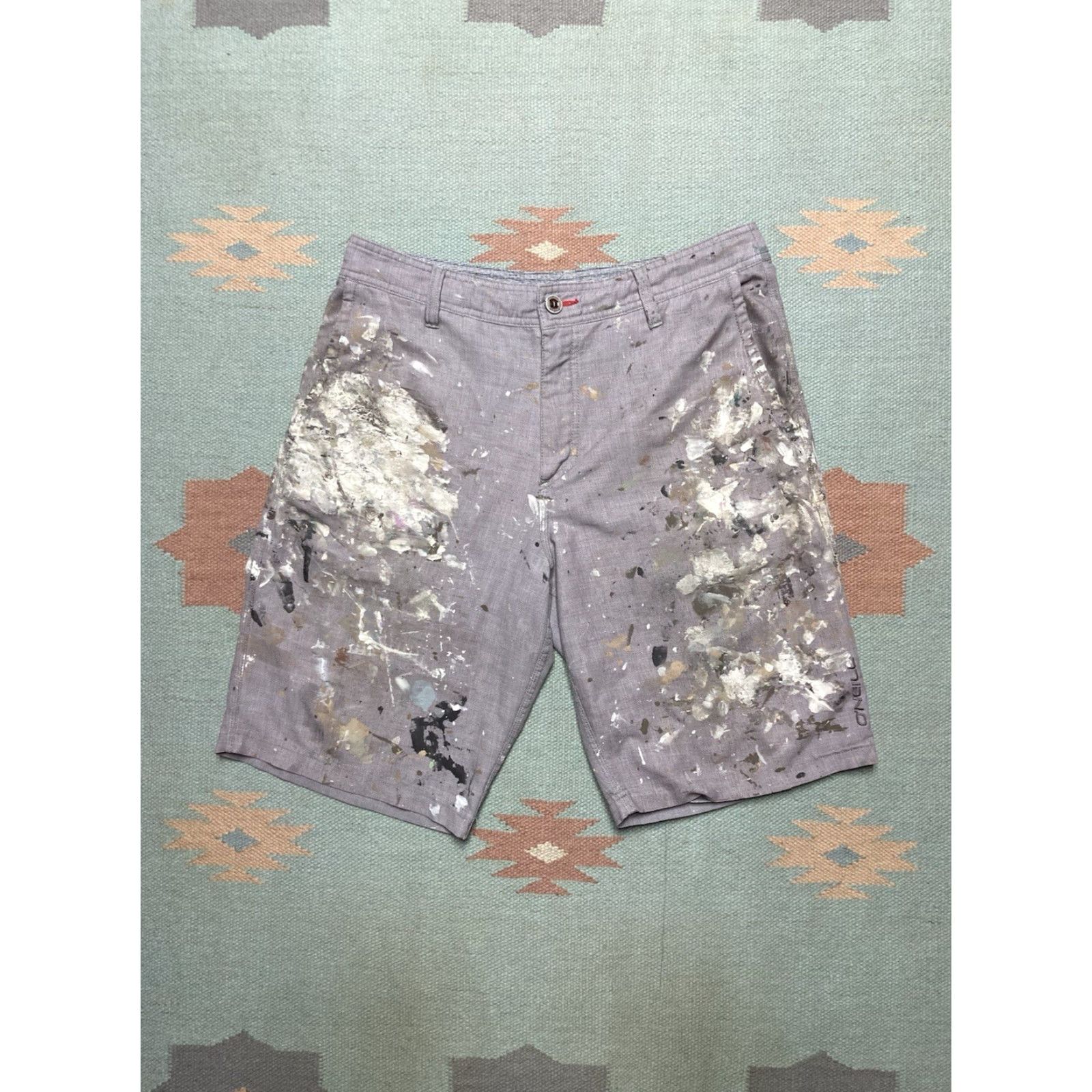 O'Neill O’Neill lightweight shorts paint splatter multicolor men’s 32 Size US 32 / EU 48 - 2 Thumbnail