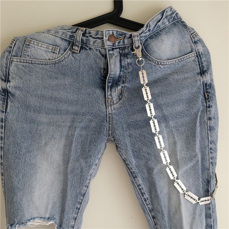Jewelry Punk Retro Street Fashion Handmade Custom Pants Waist Chain Size ONE SIZE - 1 Thumbnail