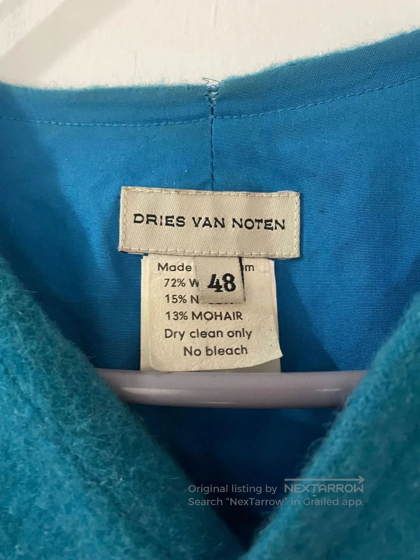 Dries Van Noten drapes van noten wool blend vest. Size US L / EU 52-54 / 3 - 4 Thumbnail