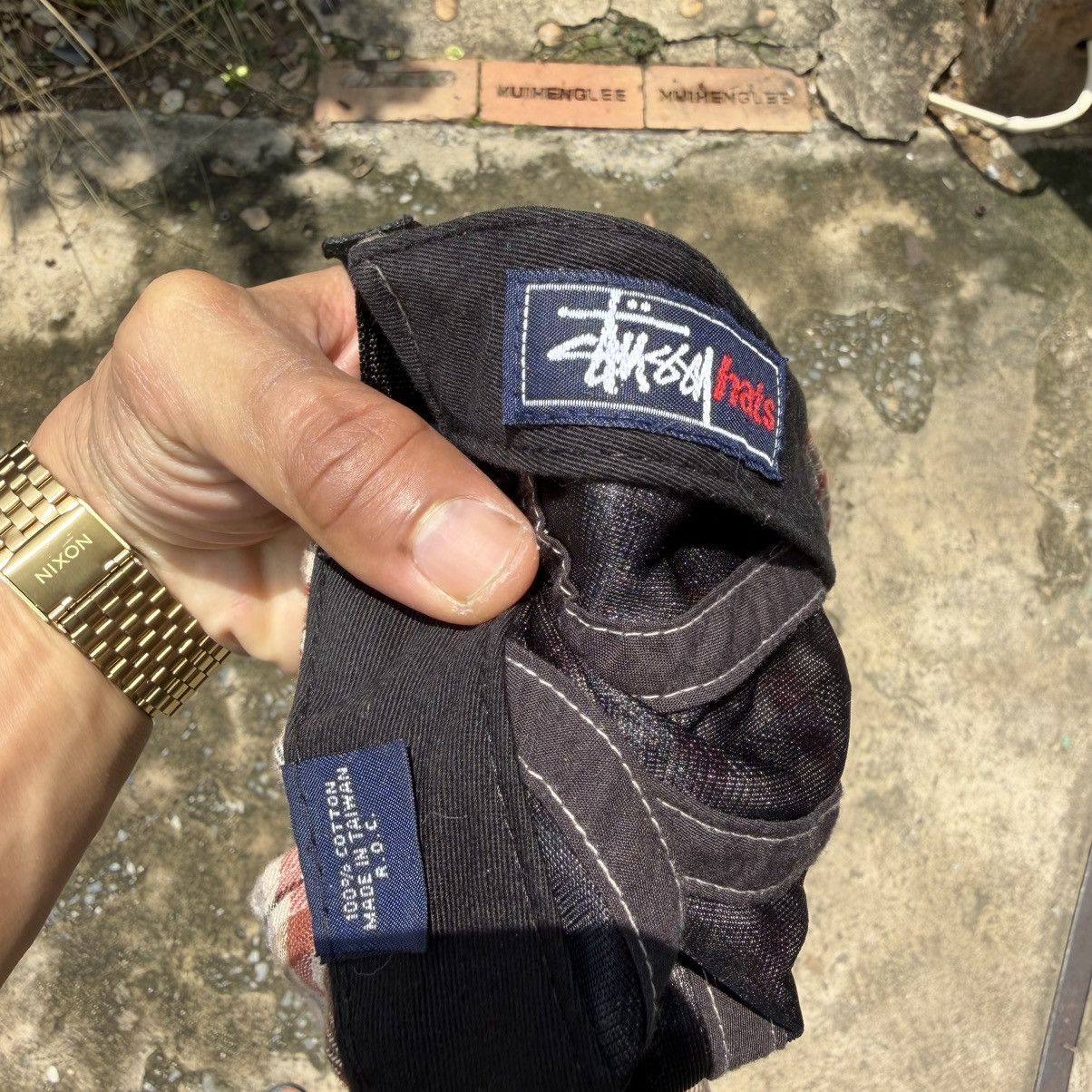 Stussy Vintage 00s Stussy Flannel Camp Cap 5Panel Size ONE SIZE - 5 Thumbnail