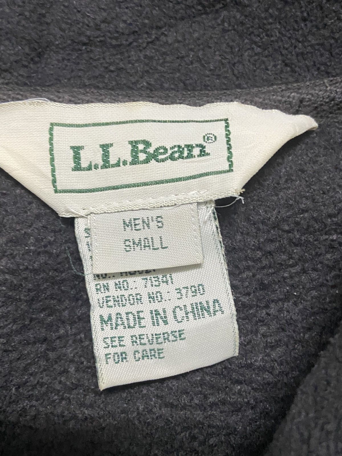 L.L. Bean × Vintage LL.Bean Oversized Fleece Jacket Size US S / EU 44-46 / 1 - 3 Thumbnail