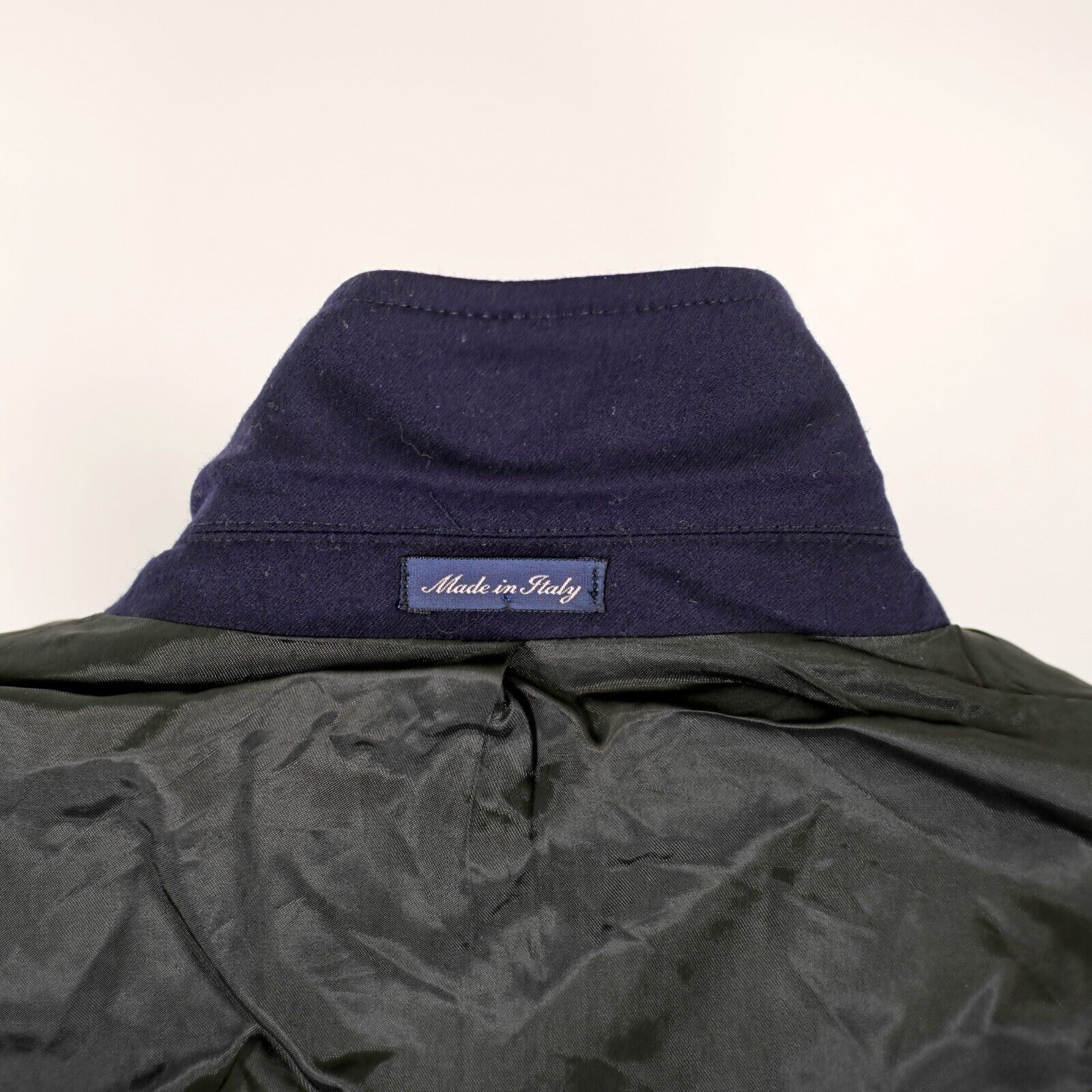 Ralph Lauren Polo Ralph Lauren Flannel Virgin Wool Italy Blue 3 Button Bl Size 40L - 12 Thumbnail