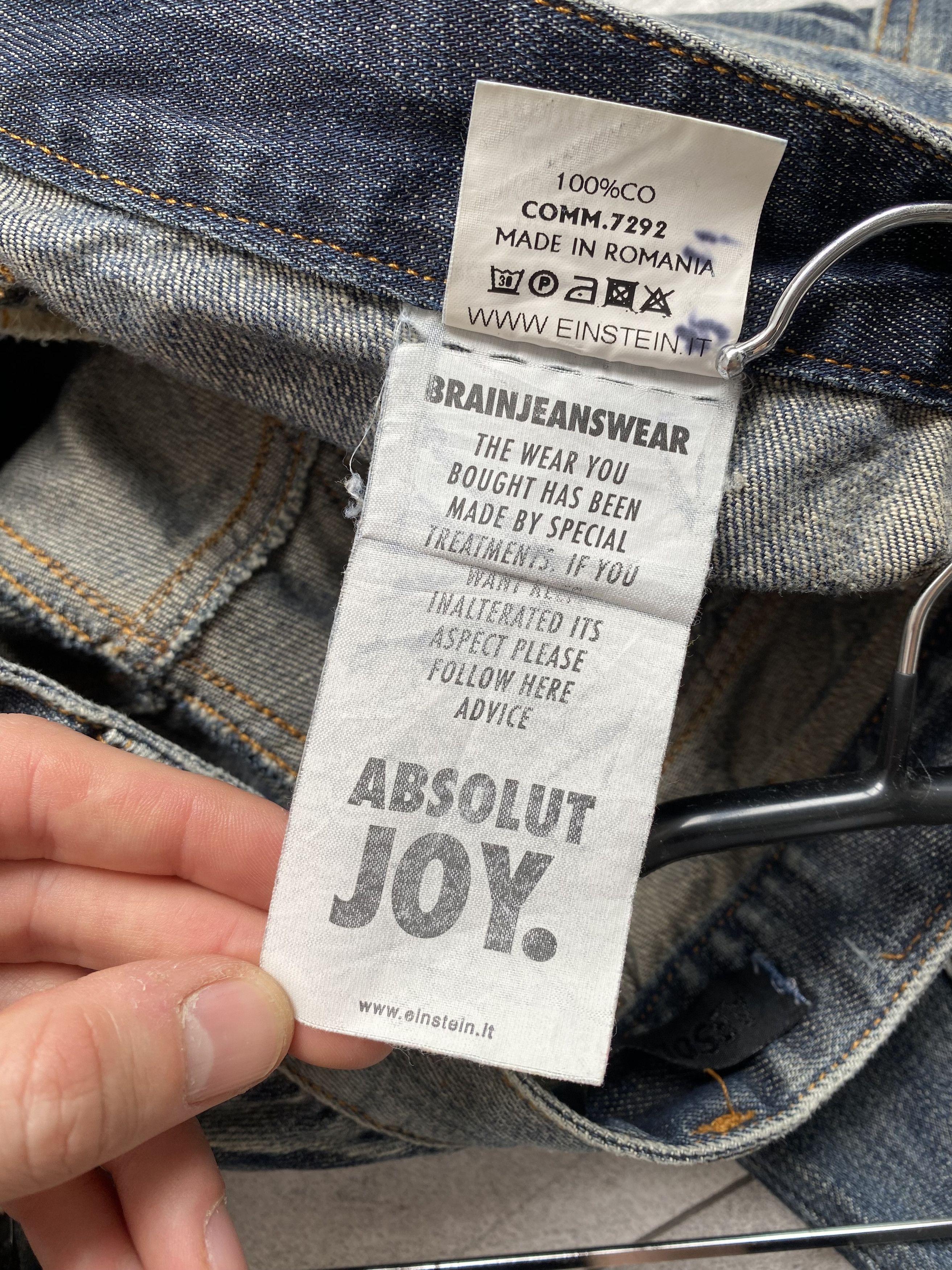 Absolut Joy Vintage Y2K Absolut JOY Damage Jeans Size US 29 - 13 Thumbnail