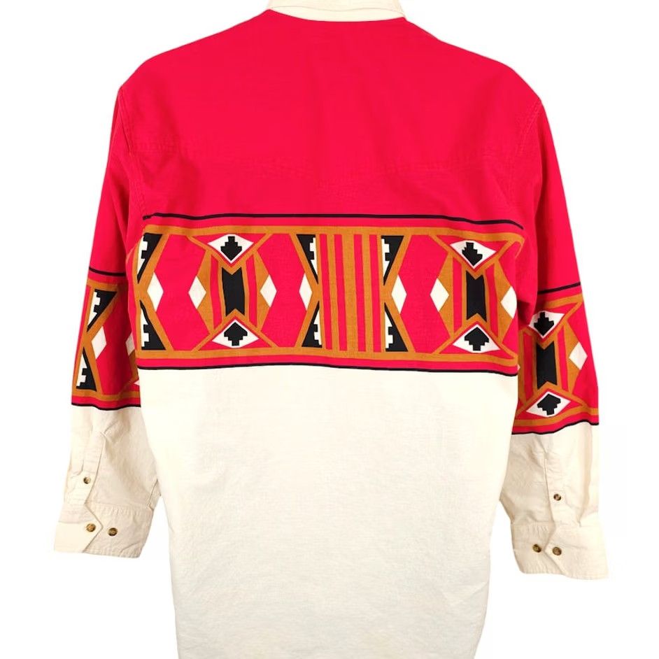 Express VINTAGE Express Rider Western Shirt Mens Medium Red Southwestern Cowboy Shirt Mens Medium Red Southwestern Cowboy Mens Mens Size US M / EU 48-50 / 2 - 5 Thumbnail
