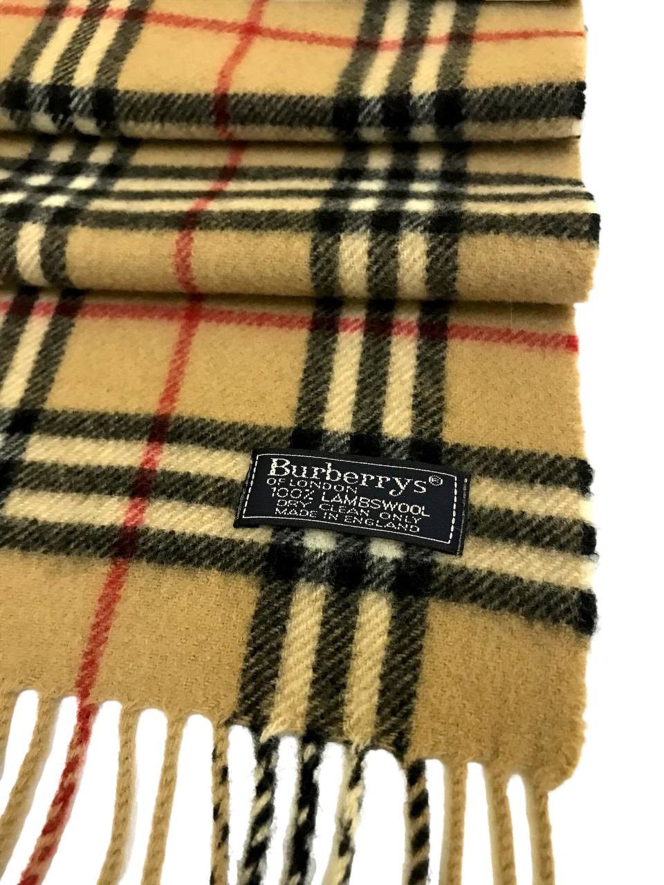 Burberry Burberrys Vintage Novacheck Scarf / Muffler Size ONE SIZE - 4 Thumbnail