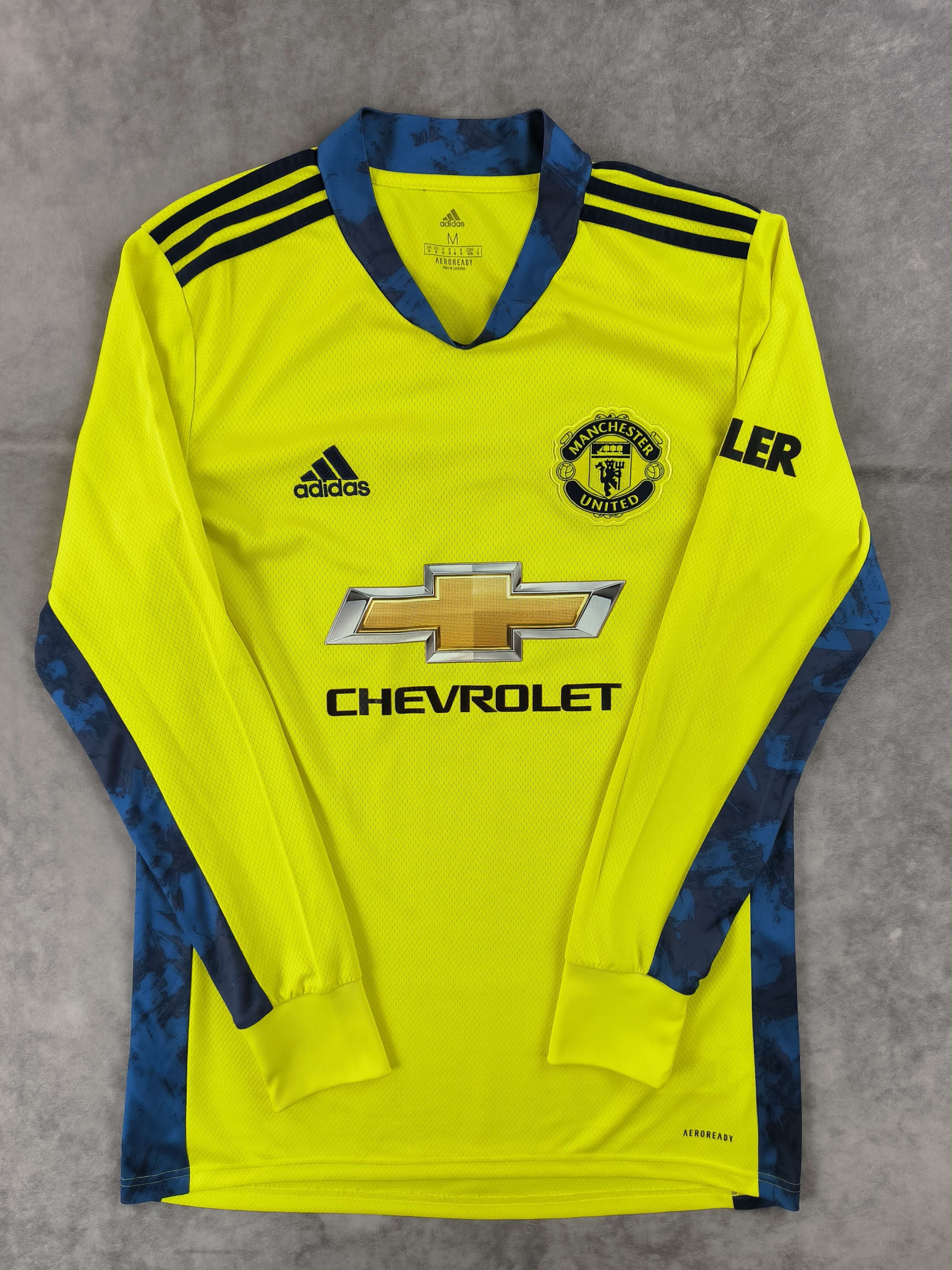Adidas Manchester United 2020-21 Adidas GK De Gea football jersey M Size US M / EU 48-50 / 2 - 2 Thumbnail