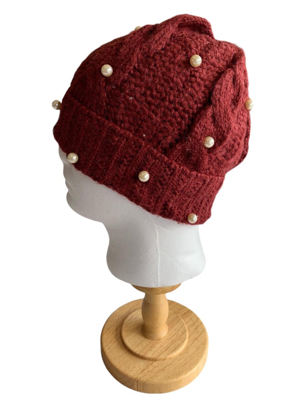 Japanese Brand × Kapital × Vintage Punk Bondage Style Knitted Beanie Hat☠️☠️ Size ONE SIZE - 5 Thumbnail