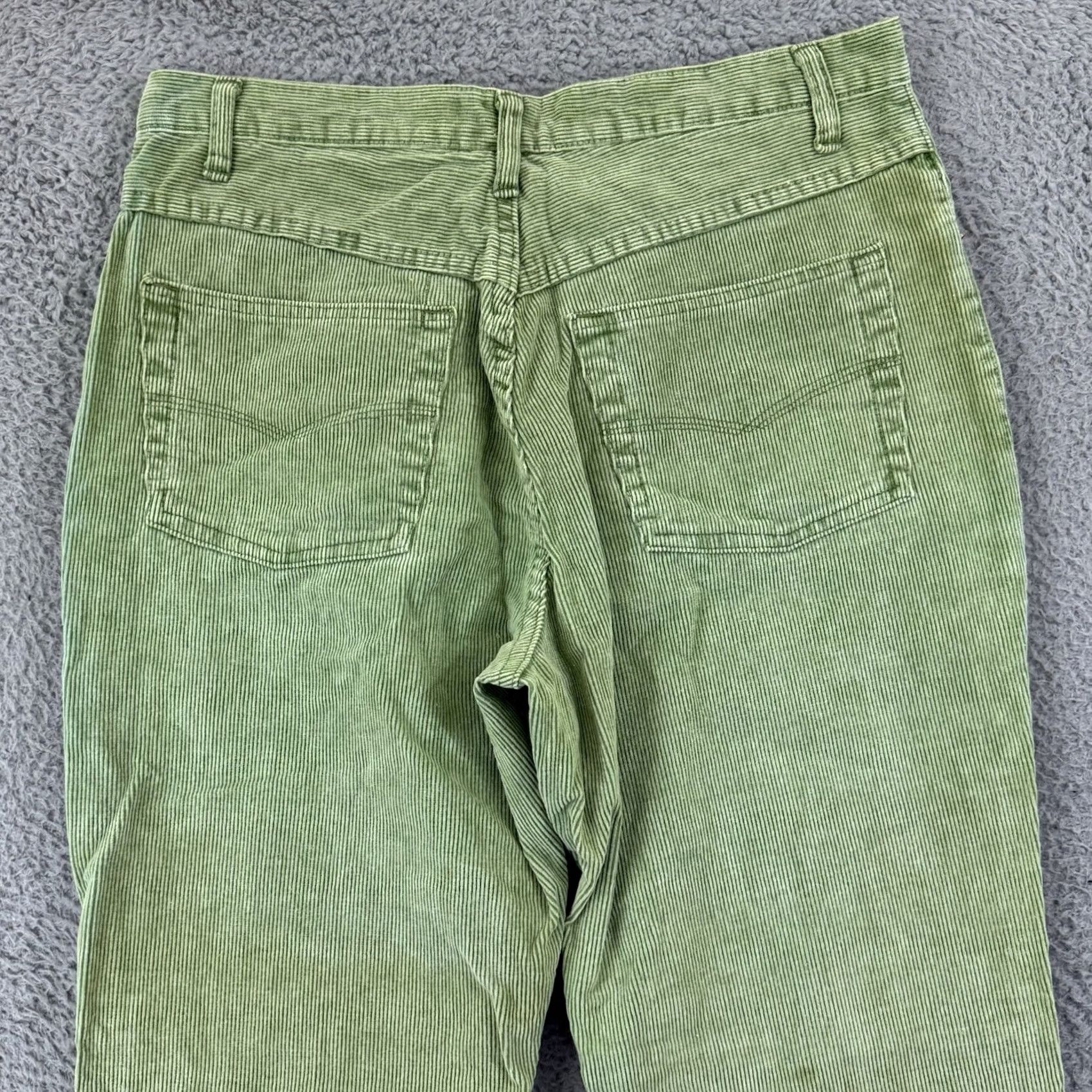 Express VINTAGE Express Pants Women 34x32 Green Corduroy 90s Chino NWT Boho 13/14/14 Womens Cleveland? Size 36" / US 14 / IT 50 - 7 Thumbnail