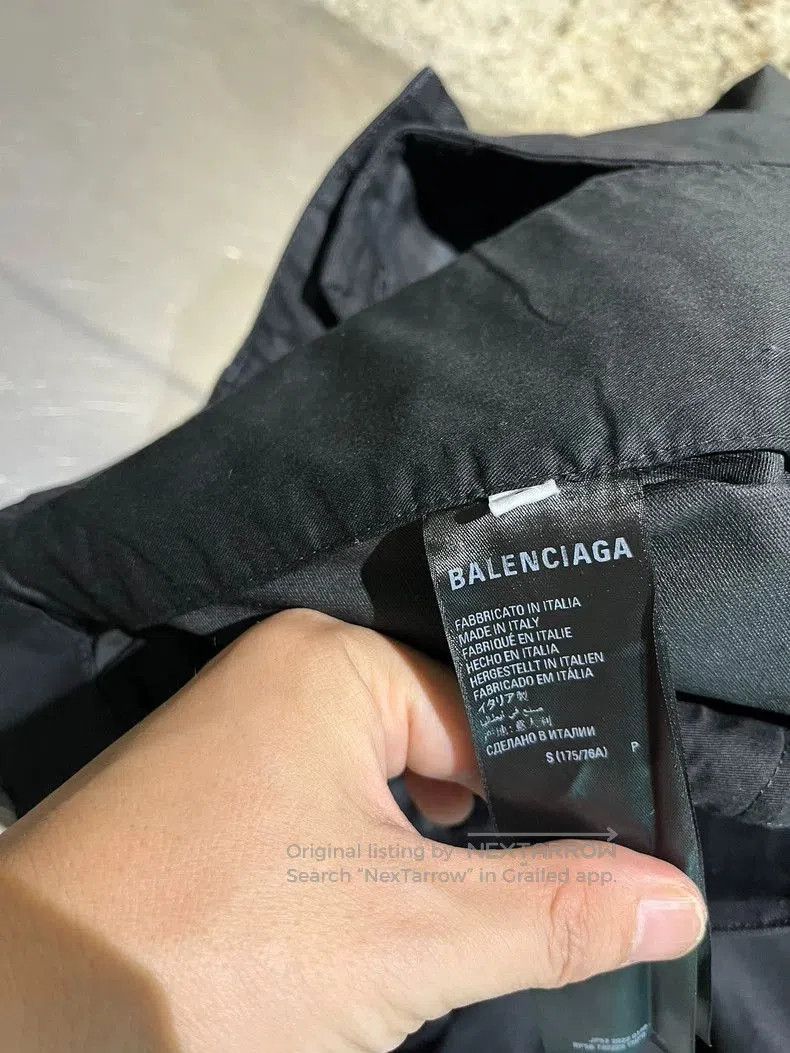 Balenciaga Balenciaga Black Cargo Pants Size S. Size US 34 / EU 50 - 6 Thumbnail