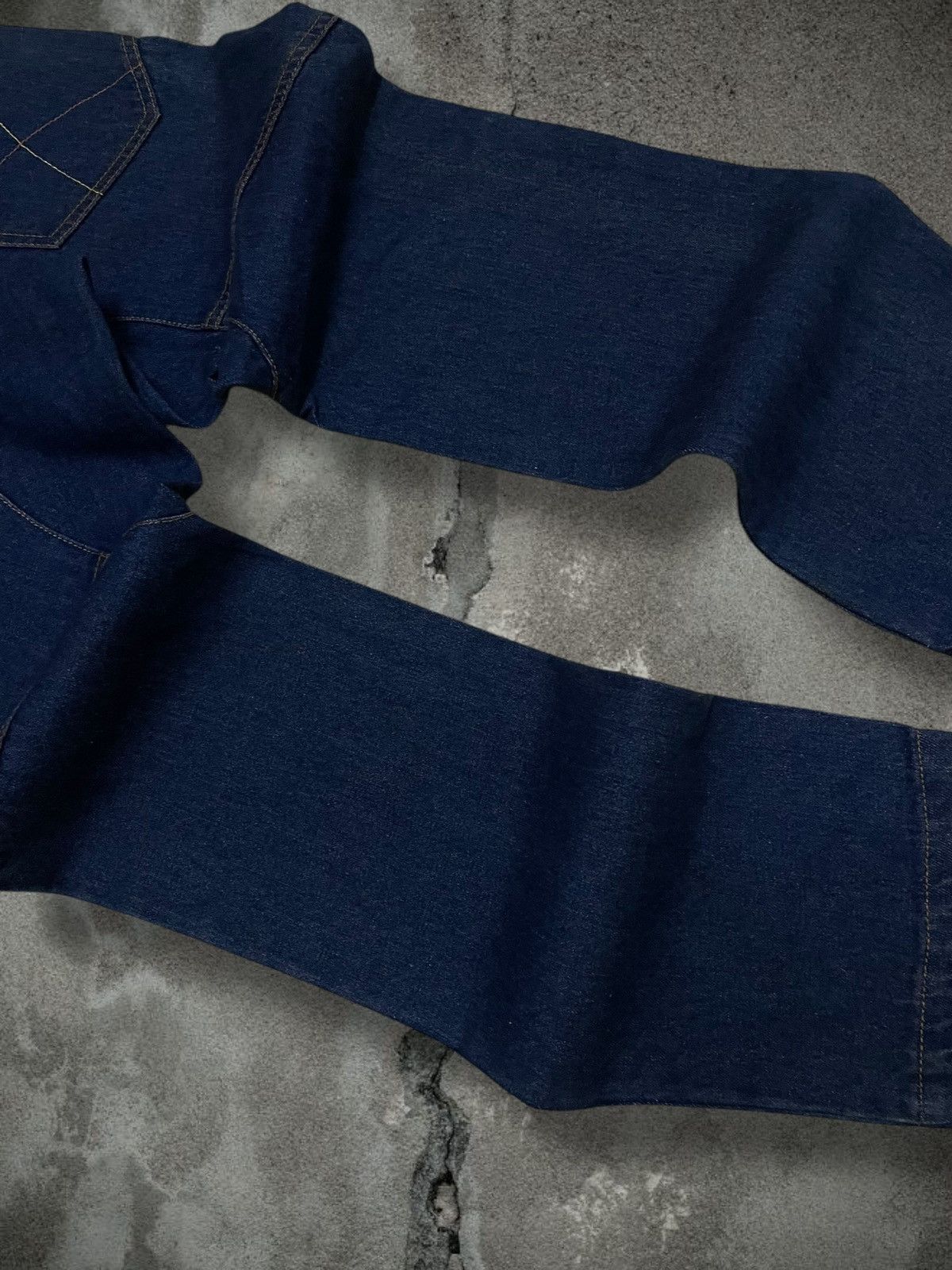 Hysteric Glamour Vintage 1990s Rare Japan Designer Speed Orange Denim Size US 31 - 14 Thumbnail