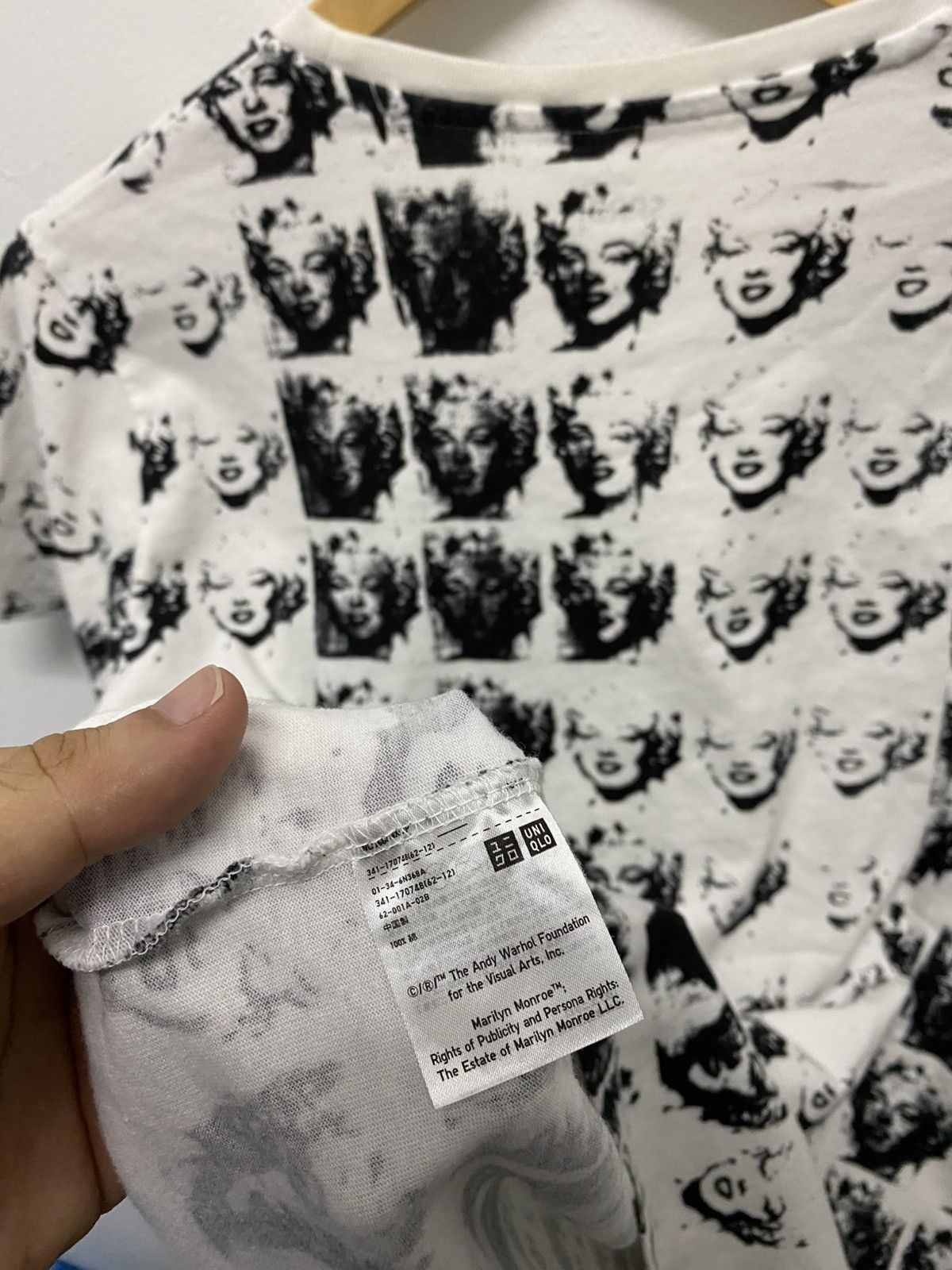 Andy Warhol × Uniqlo Andy Warhol Marilyn Monroe Tee Size US L / EU 52-54 / 3 - 5 Thumbnail
