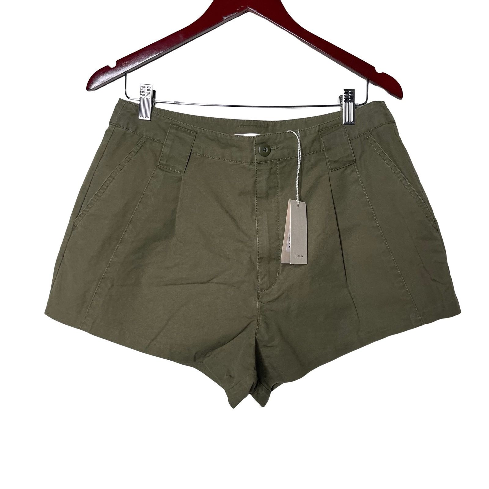 DOEN New Doen Dorian Short in Foret Green Size 8 Size 30" / US 8 / IT 44 - 3 Thumbnail