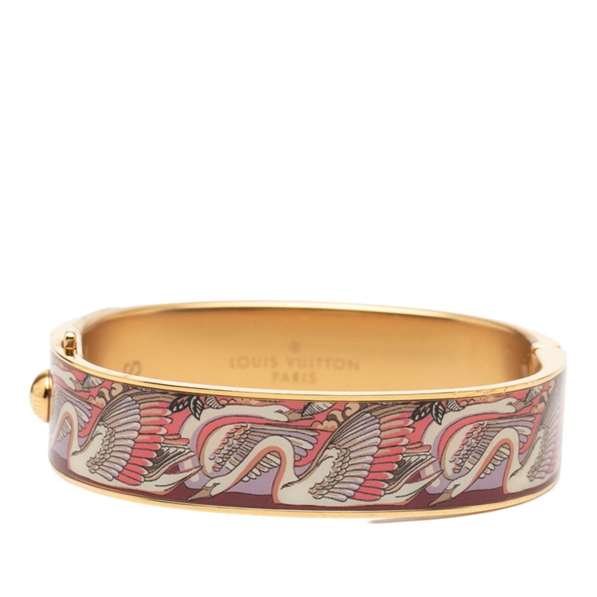 Louis Vuitton Louis Vuitton LV Confidential PM Bracelet Bangle, Size: S, M64366, Gold Multicolor Plated, Women's. Size ONE SIZE - 1 Thumbnail