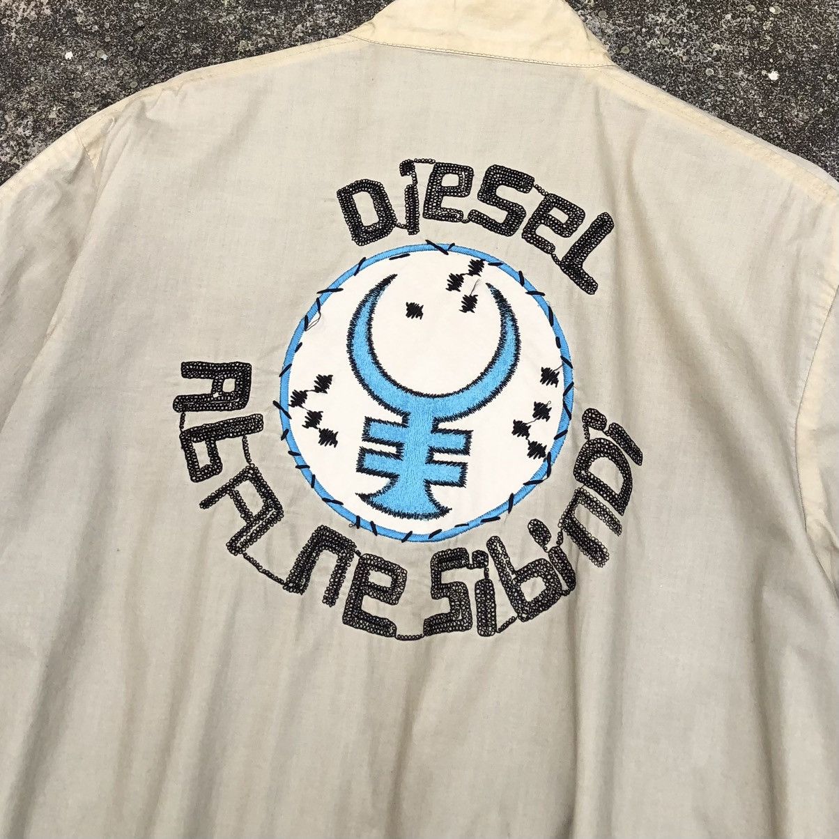 Diesel Vintage Diesel Sun Faded Reversible Bomber Jacket Size US M / EU 48-50 / 2 - 2 Thumbnail