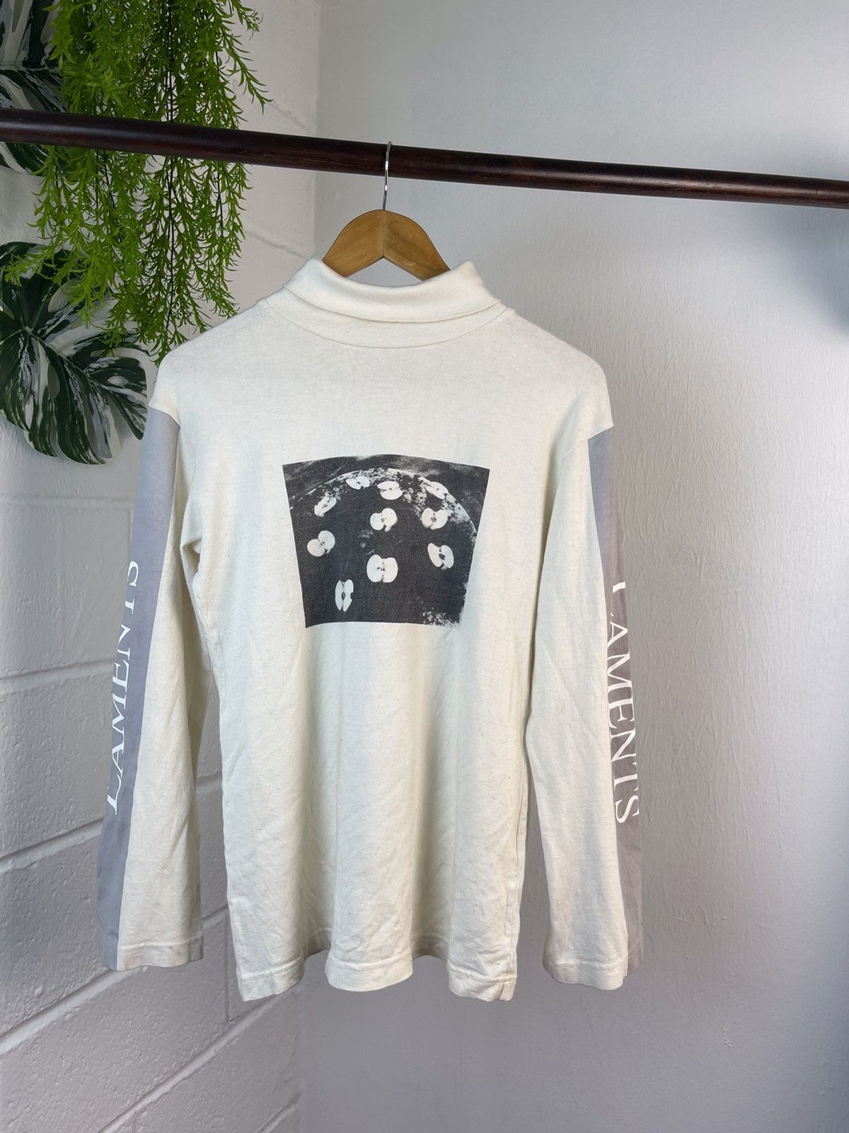 S/S 19 Christian Dada apple Graphics Turtleneck