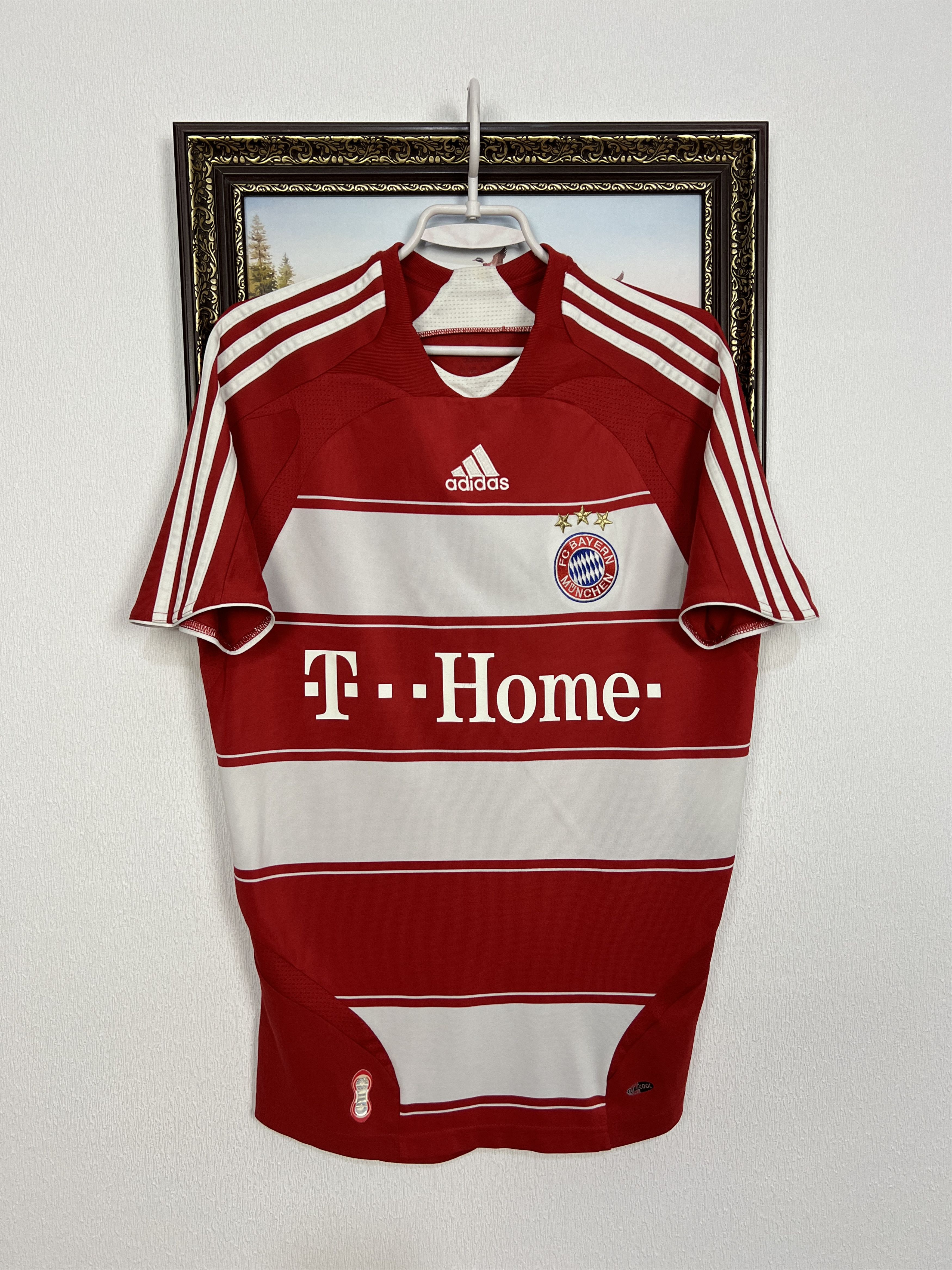 Adidas Bayern Munich Home football shirt 2007 Soccer Jersey Trikot Size US S / EU 44-46 / 1 - 1 Thumbnail