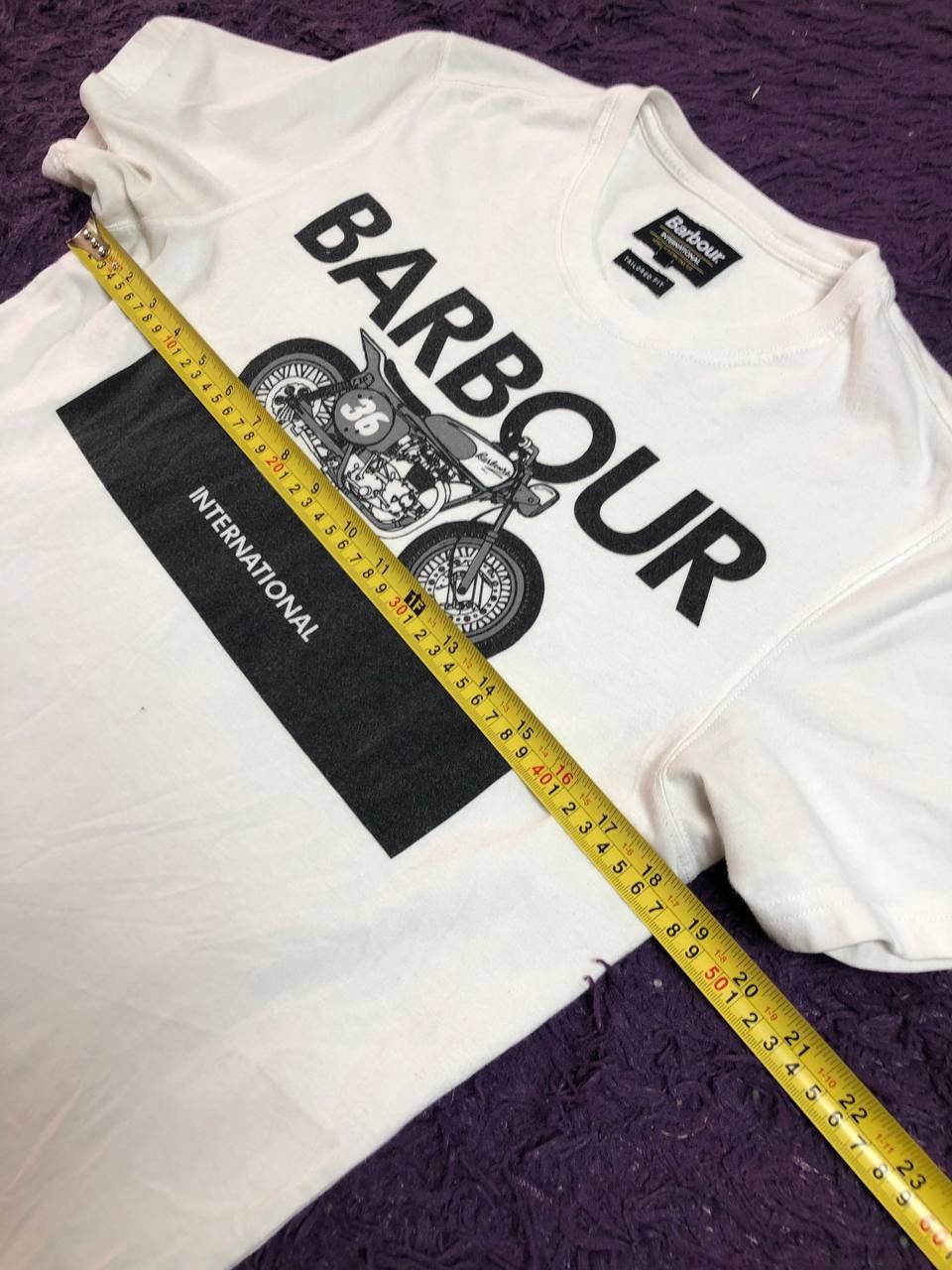 Barbour × Vintage Barbour Cotton T-Shirt England Brand Barbour Tee Casual Size US S / EU 44-46 / 1 - 9 Thumbnail