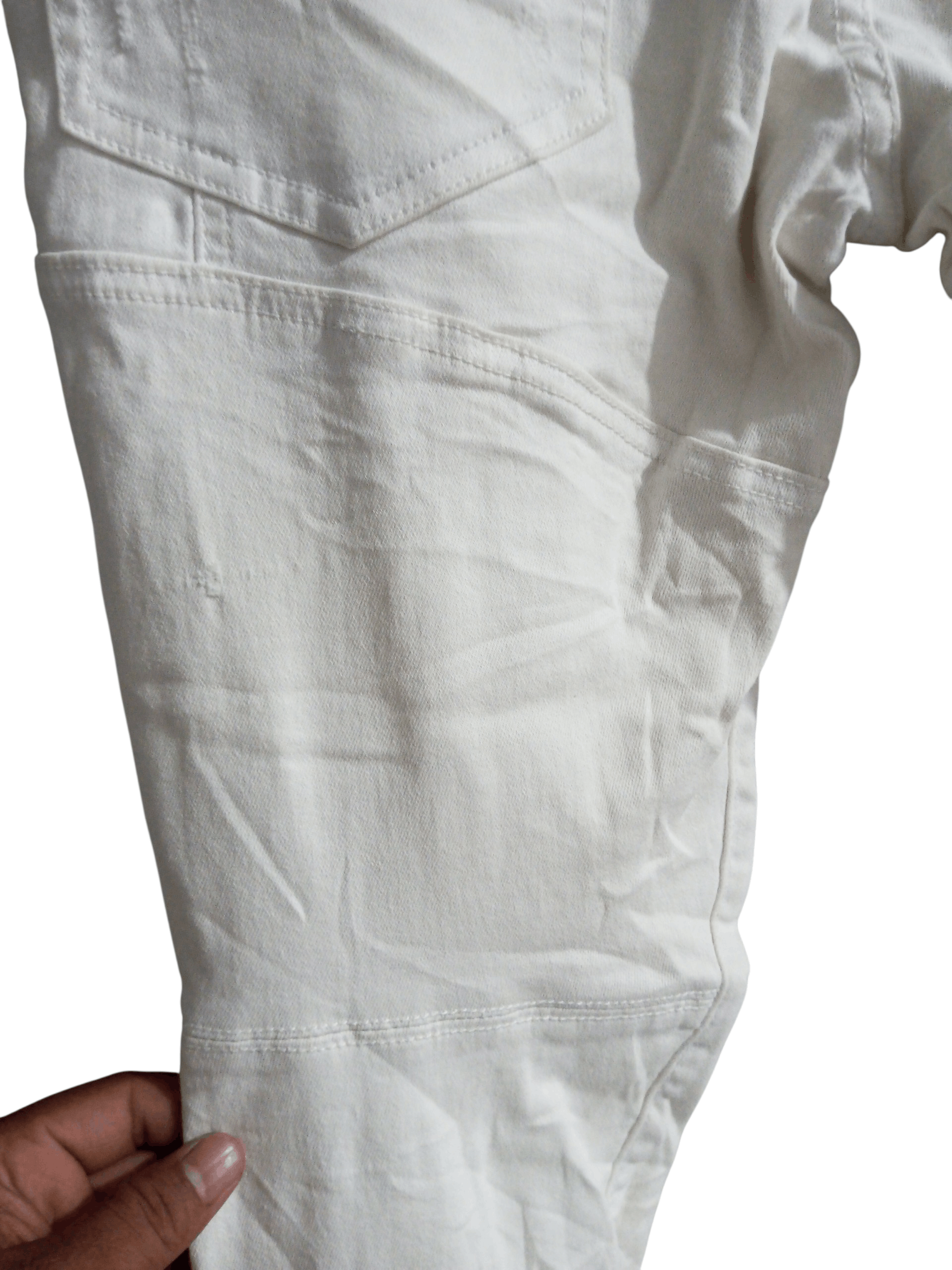 Dsquared2 Vintage Dsquared2 distressed white denim Size US 29 - 11 Thumbnail