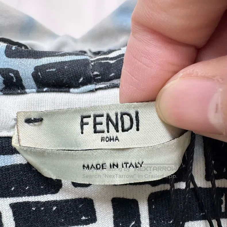 Fendi Fendi California sky all-over old flower hoodie Size S / US 4 / IT 40 - 5 Thumbnail