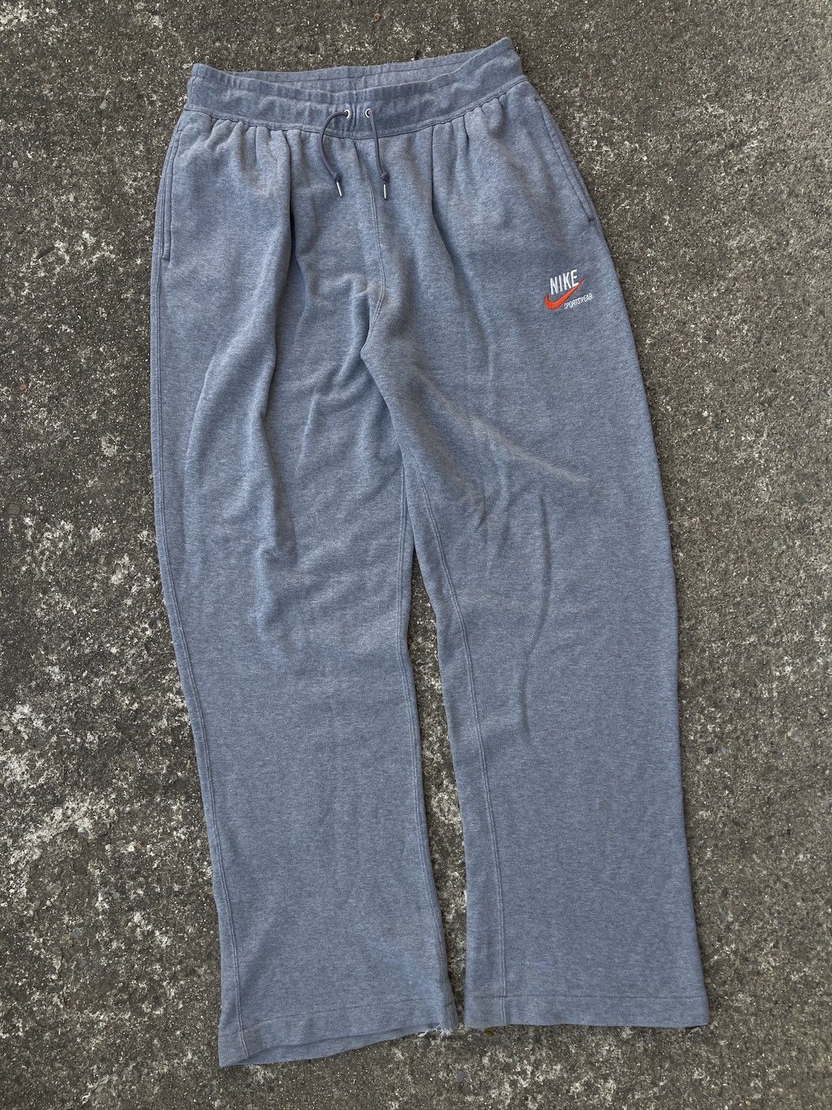 Nike × Vintage Nike baggy wide leg sweatpants balenciaga style Size US 38 / EU 54 - 3 Thumbnail