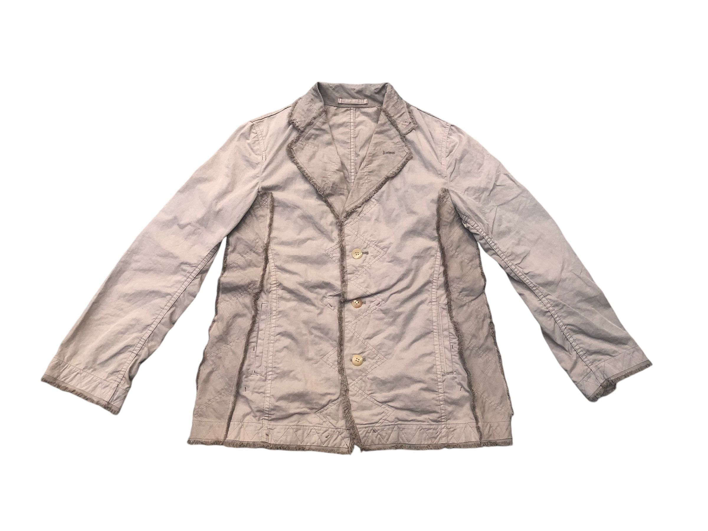 Designer × Issey Miyake HEART HAAT by Issey Miyake Line Jacket Blazer Coat Designer Size US M / EU 48-50 / 2 - 1 Thumbnail