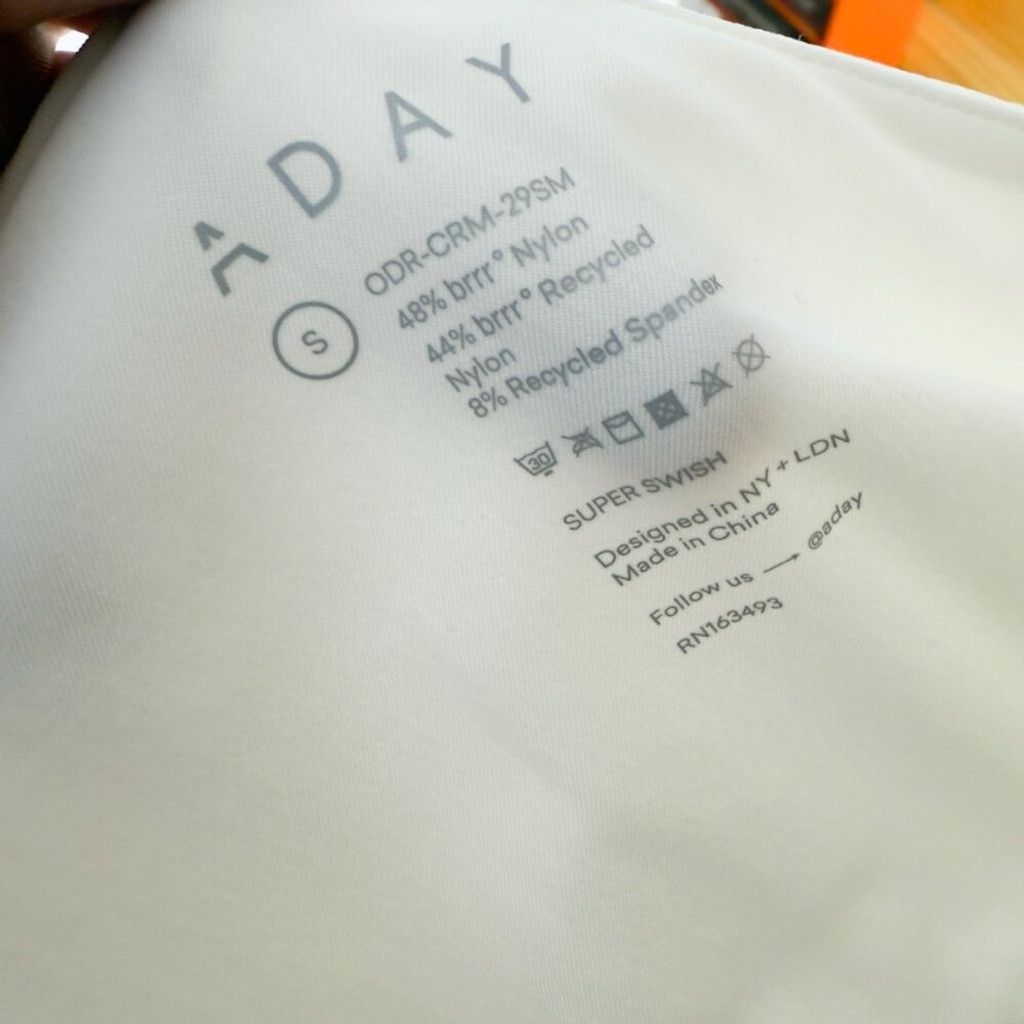 ADAM ET ROPE ADAY Minimalist Multiway White Maxi Dress with Black Belt S Size S / US 4 / IT 40 - 16 Thumbnail