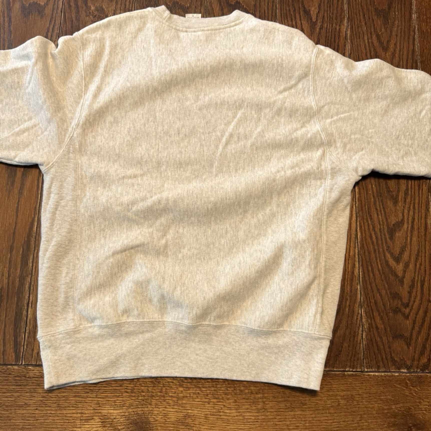 Champion VINTAGE Champion Sweatshirt Men Medium Gray Stone Harbor Crewneck Pullover Reverse Weave Graphic Print Logo USA 26" long by 22.5" Size US M / EU 48-50 / 2 - 6 Thumbnail