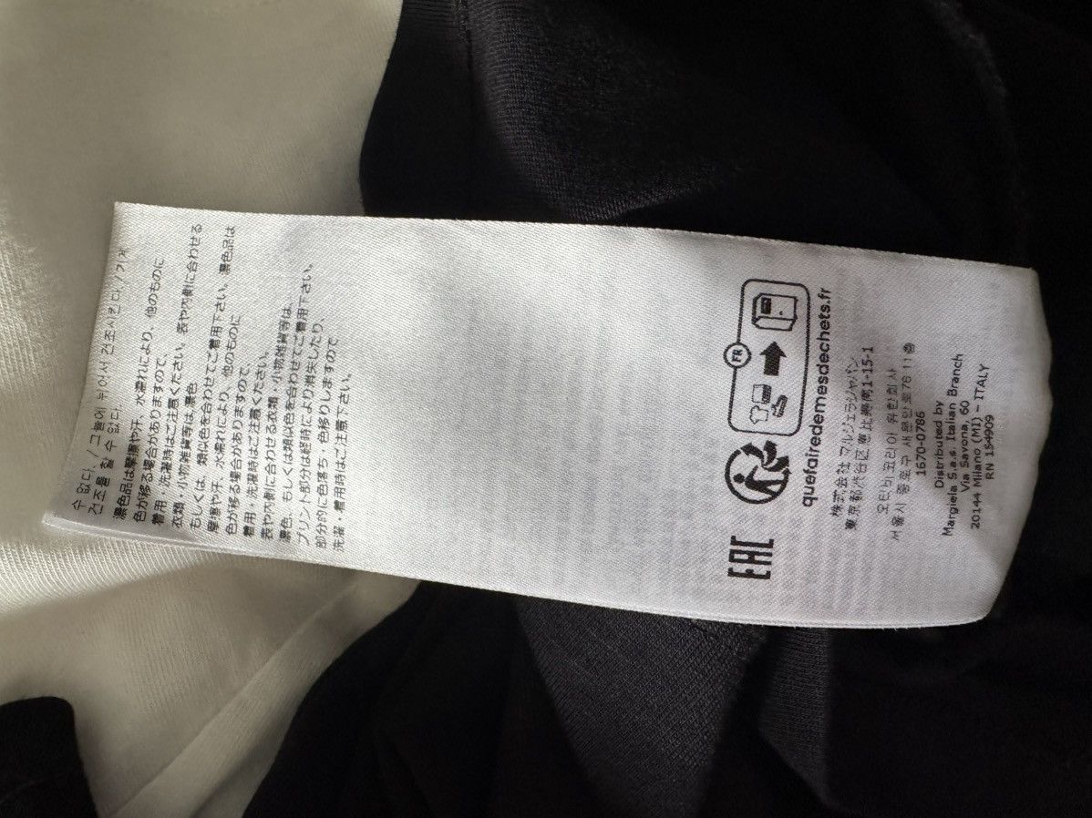 Maison Margiela MAISON MARGIELA MM6 Black Print T-Shirt Size US L / EU 52-54 / 3 - 6 Thumbnail