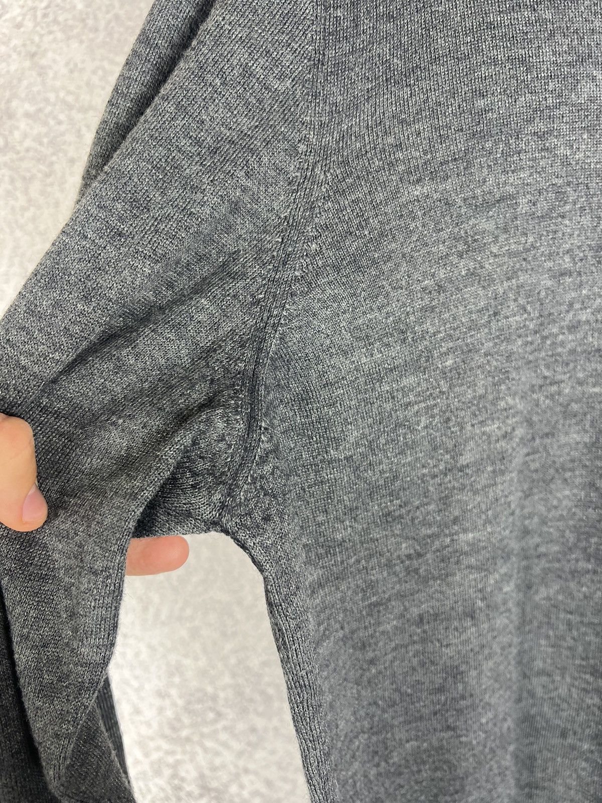 Designer × Gran Sasso Gran Sasso Lana Wool Sweater Italian Designer Pullover Size US L / EU 52-54 / 3 - 6 Thumbnail