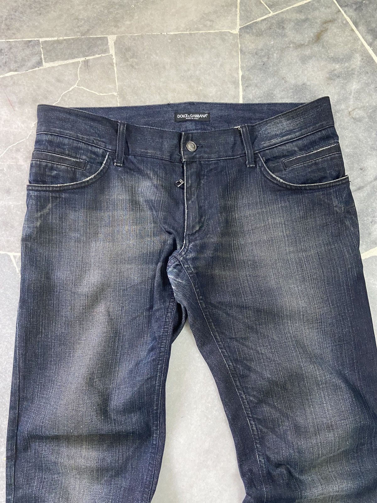 Dolce & Gabbana Dolce Gabbana Distressed denim Jeans Size US 34 / EU 50 - 2 Thumbnail